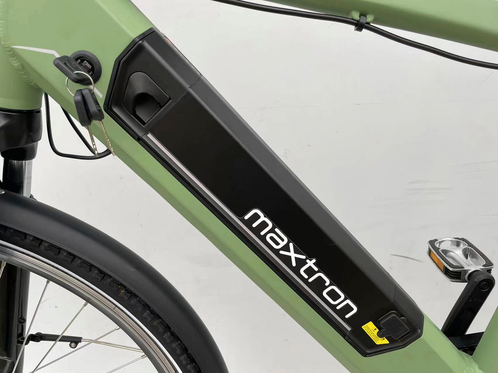 Maxtron E-Bike »MT 11X«, 7 Gang, Shimano, NEXUS, Mittelmotor 250 W, (mit Ringschloss), Pedelec, Elektrofahrrad für Herren