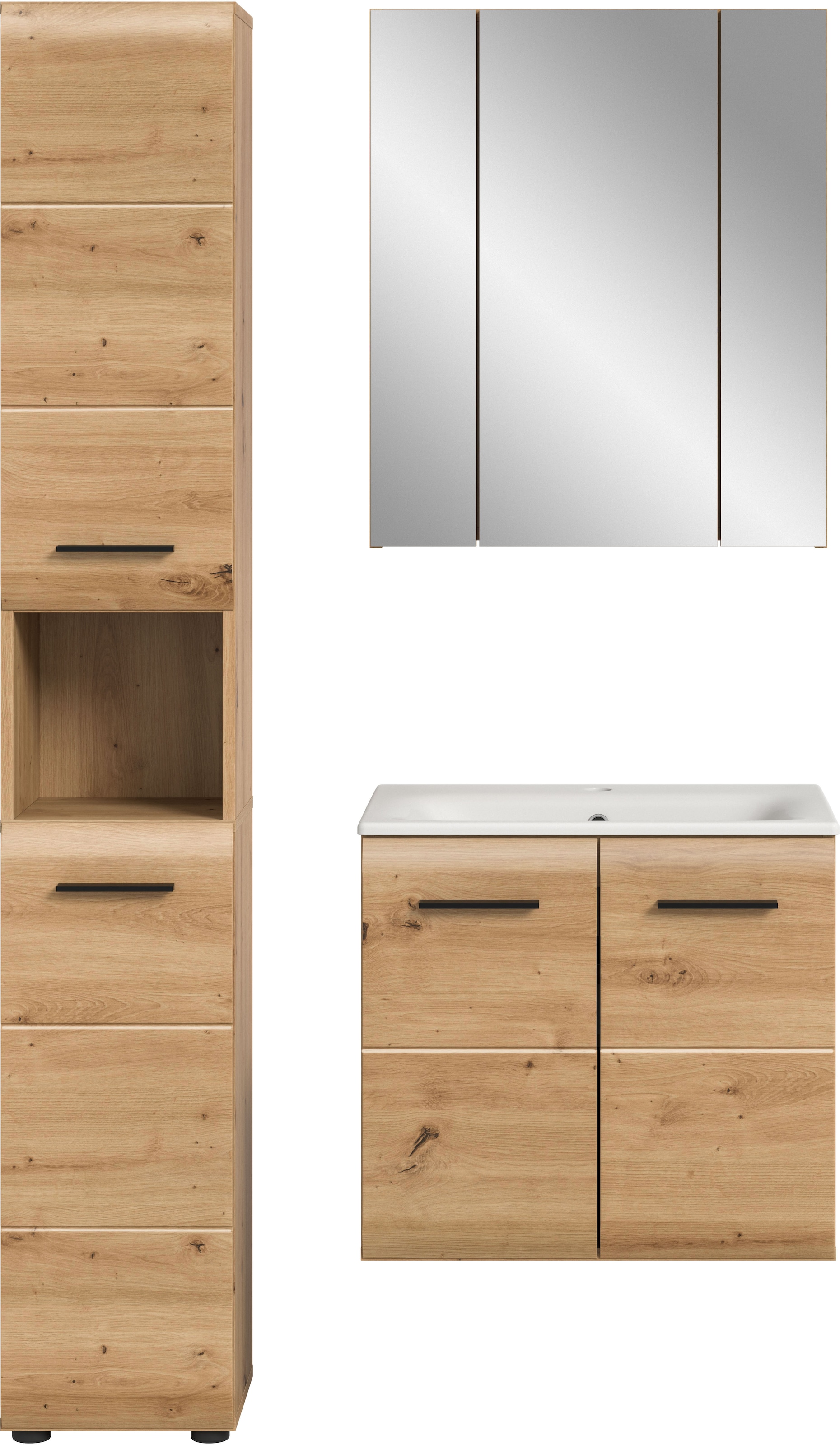 INOSIGN Badezimmer-Set, (Set, 4 St.), Florenz, Badkombination 4-tlg., Artis günstig online kaufen