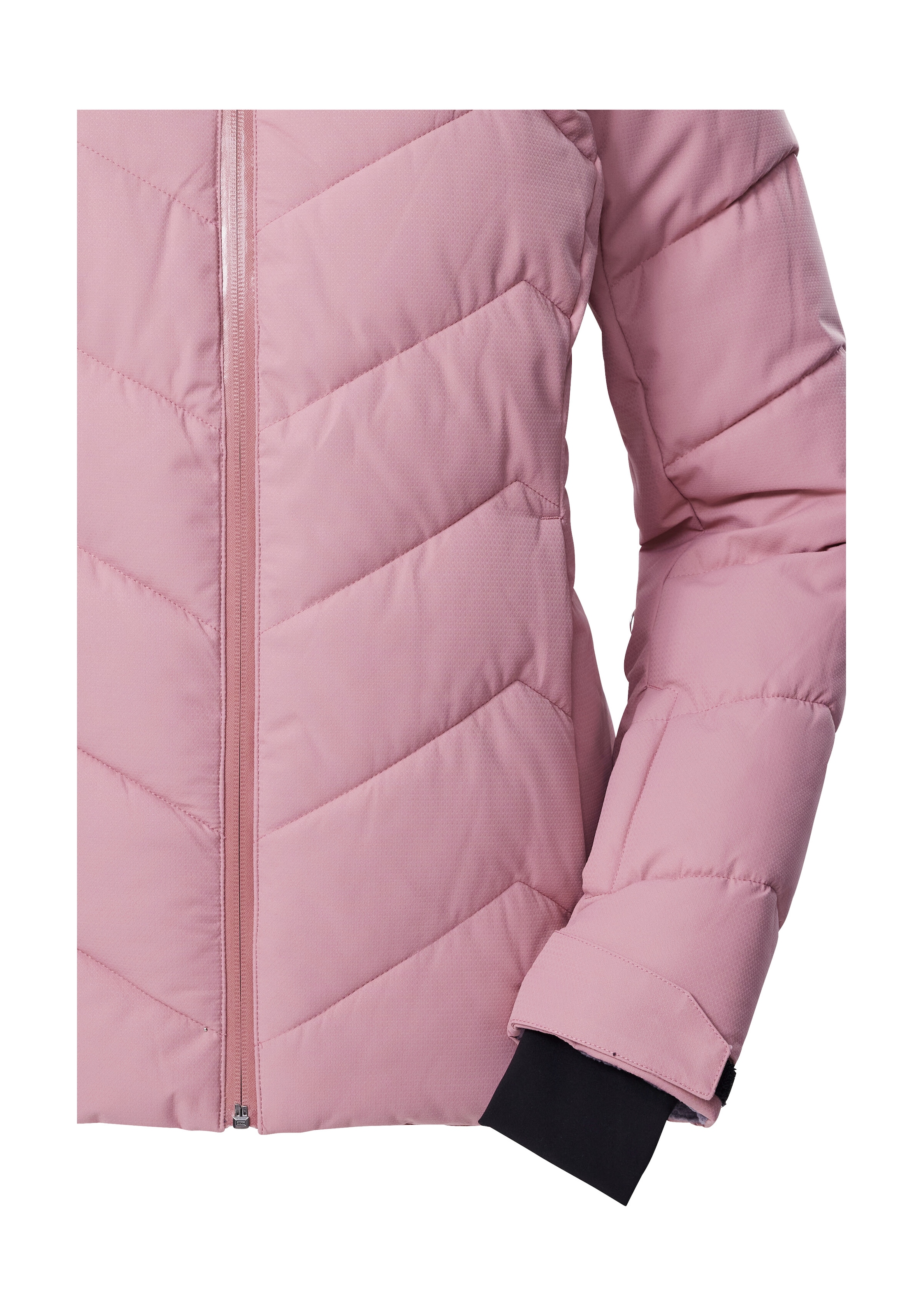 Killtec Skijacke »KSW 31 WMN SKI QLTD JCKT«, Winddichte, wasserabweisende Skijacke mit Daunenoptik und Schneefang