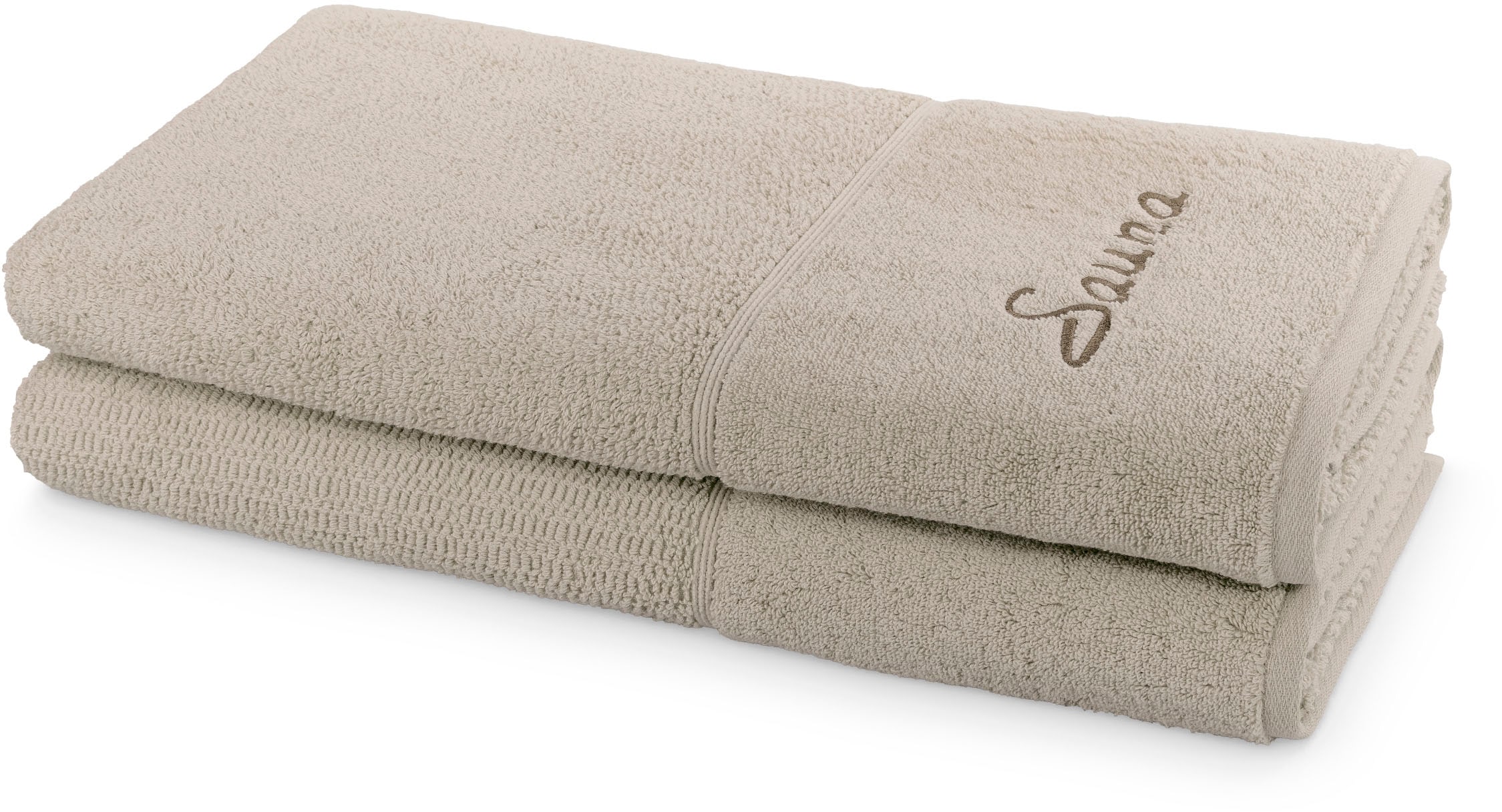 Saunatuch, B:80cm L:200cm, weiß, MÖVE FOR FROTTANA, Walkfrottier, Obermaterial: 100% Baumwolle, Handtücher