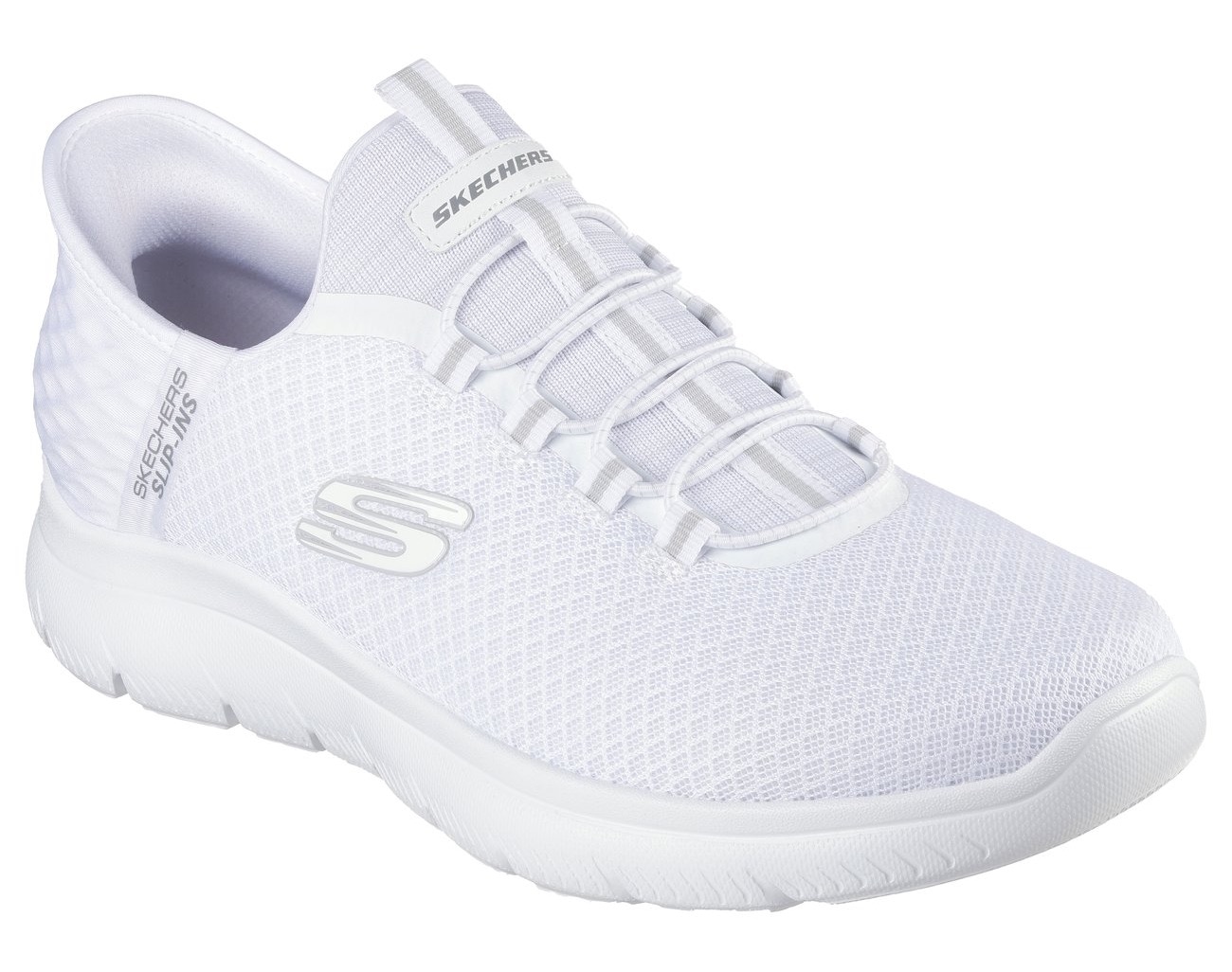 Skechers Slip-On Sneaker »SUMMITS-HIGH RANGE«, Freizeitschuh mit Slip Ins-Fersenpart für einen leichten Einstieg