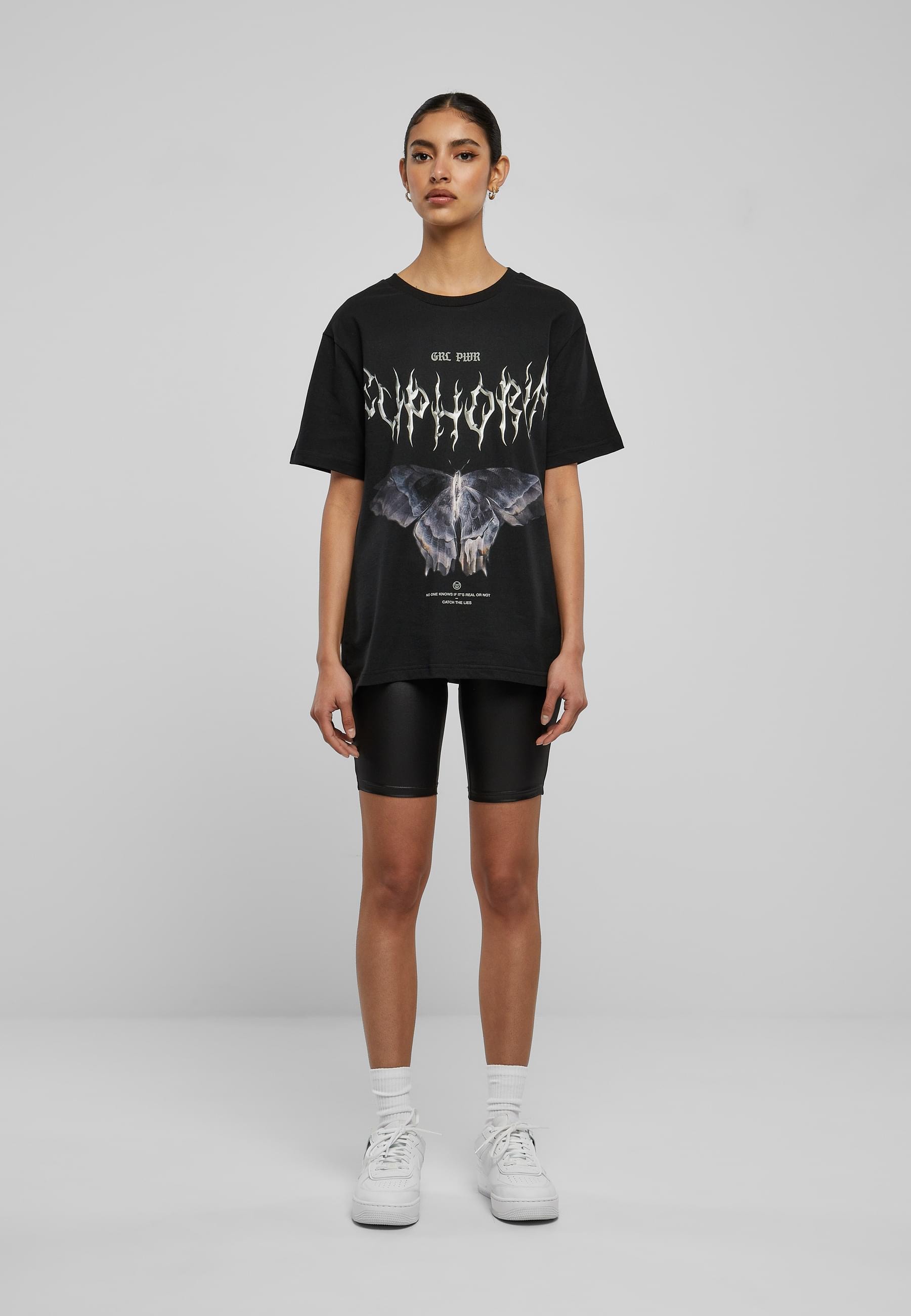 Miss Tee Kurzarmshirt »Miss Tee Damen Euphoria Tee«, (1 tlg.)