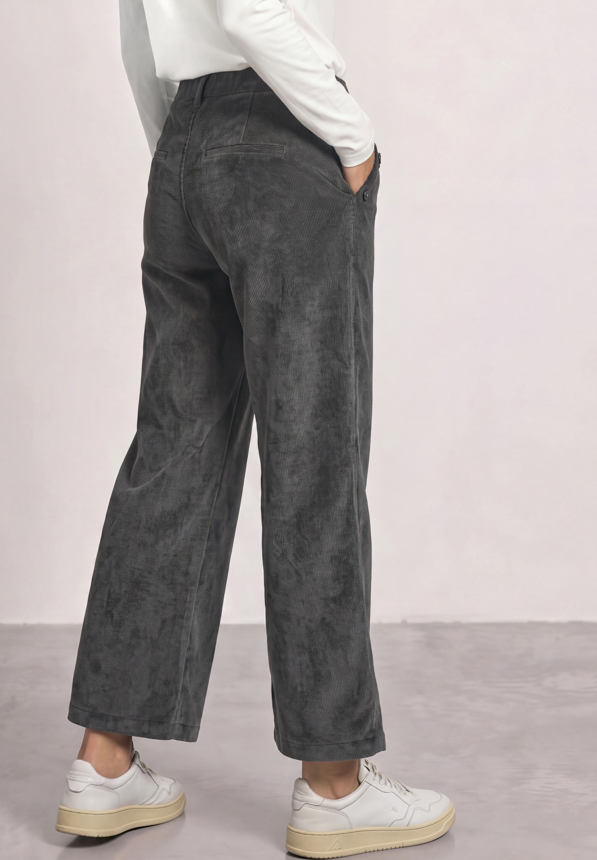 STREET ONE Stoffhose  Middle Waist