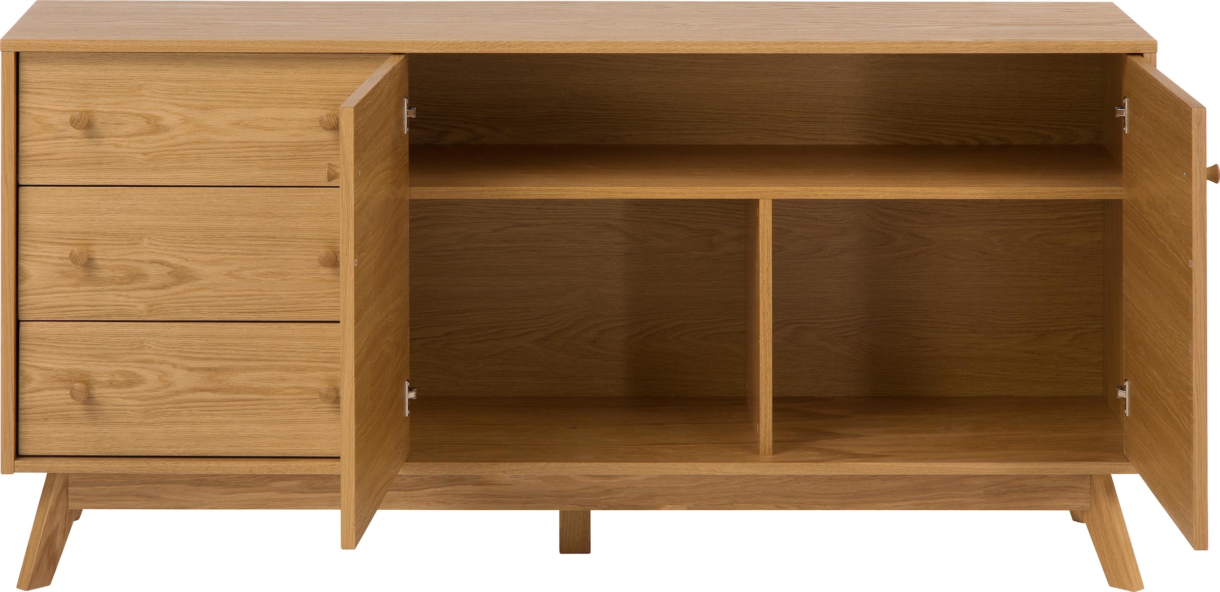 Woodman Sideboard »Bjórgvin«, Breite 150 cm, im schlichten skandinavischen Design