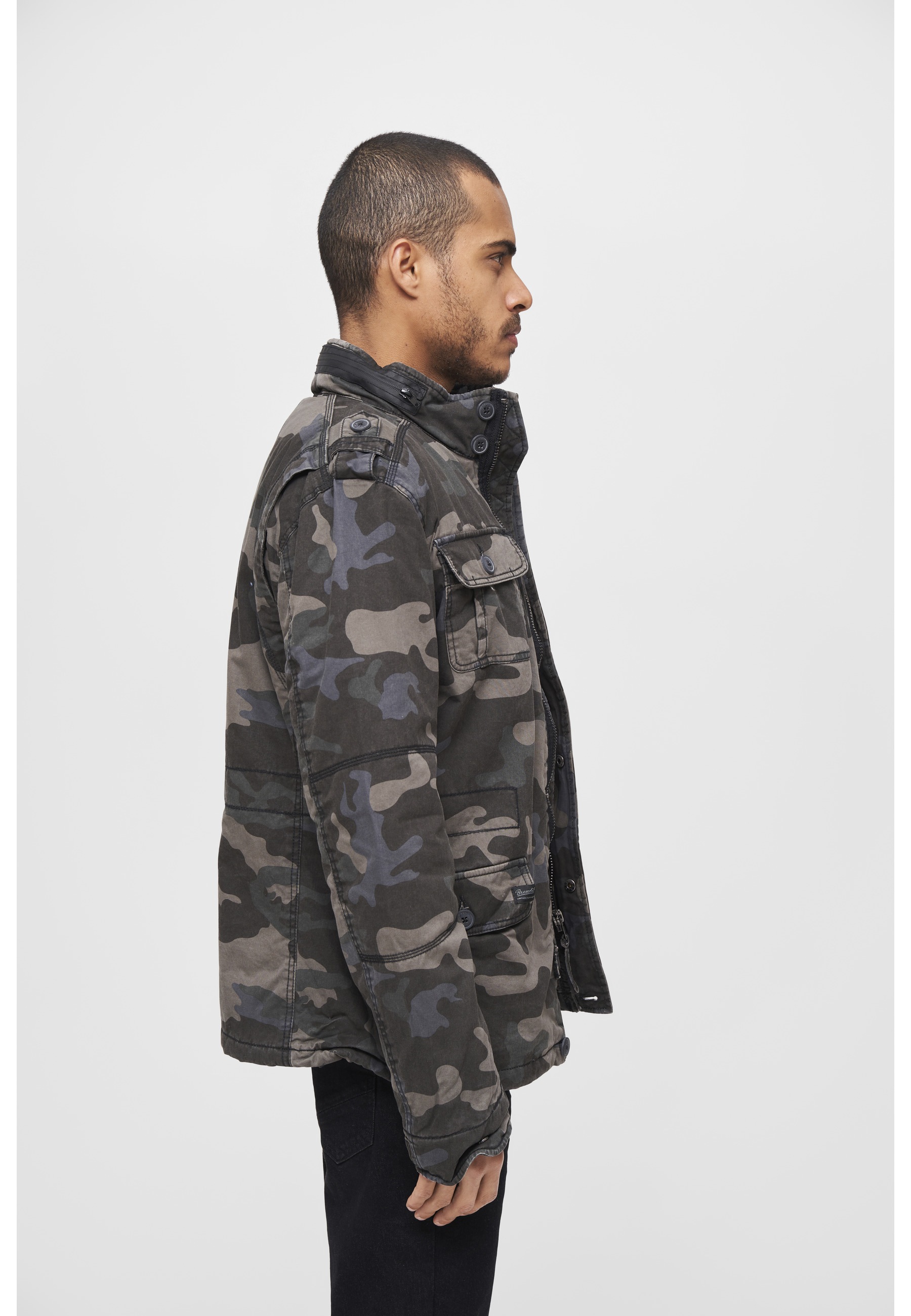Brandit Allwetterjacke »Brandit Herren Britannia Winter Jacket« 1 Stk. tlg. ohne Kapuze