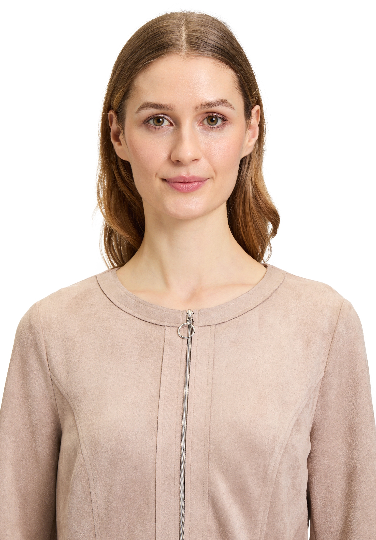 Betty Barclay Jackenblazer »Betty Barclay Blazer-Jacke mit Reißverschluss«, Material