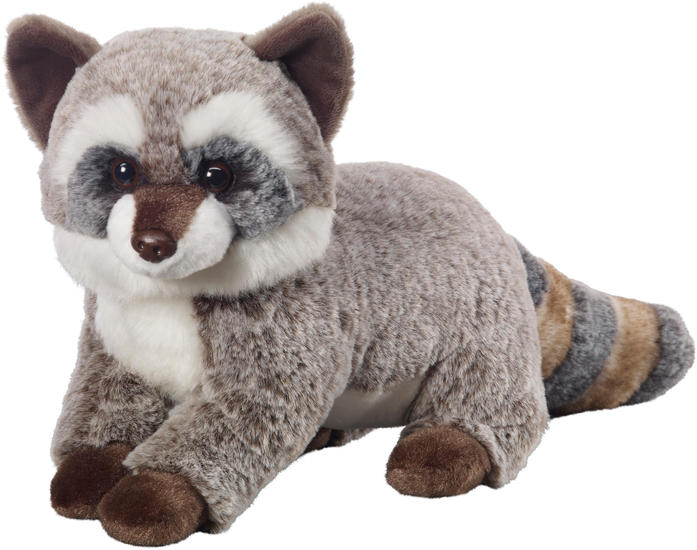 Kuscheltier Plüsch Waschbär, stehend, 35cm