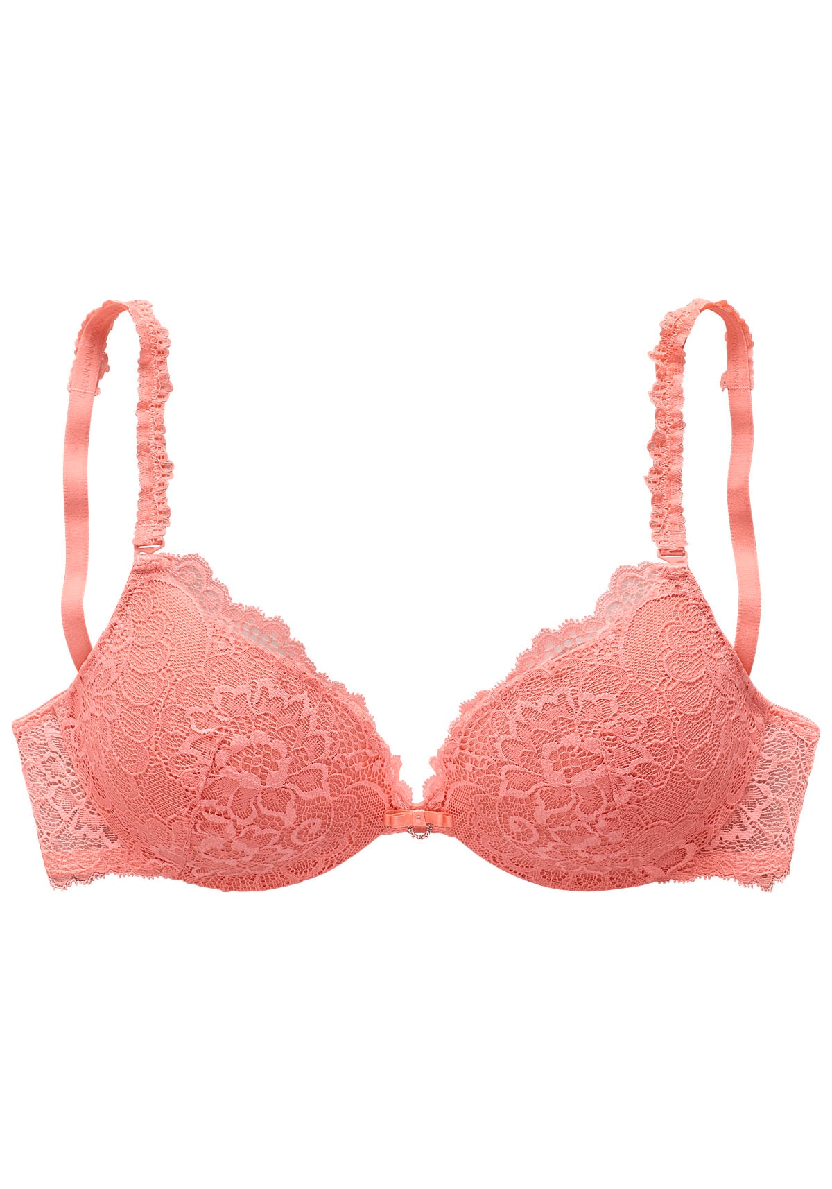Vivance Push-up-BH, mit 3 extravaganten Trägern zum Austauschen, sexy Dessous