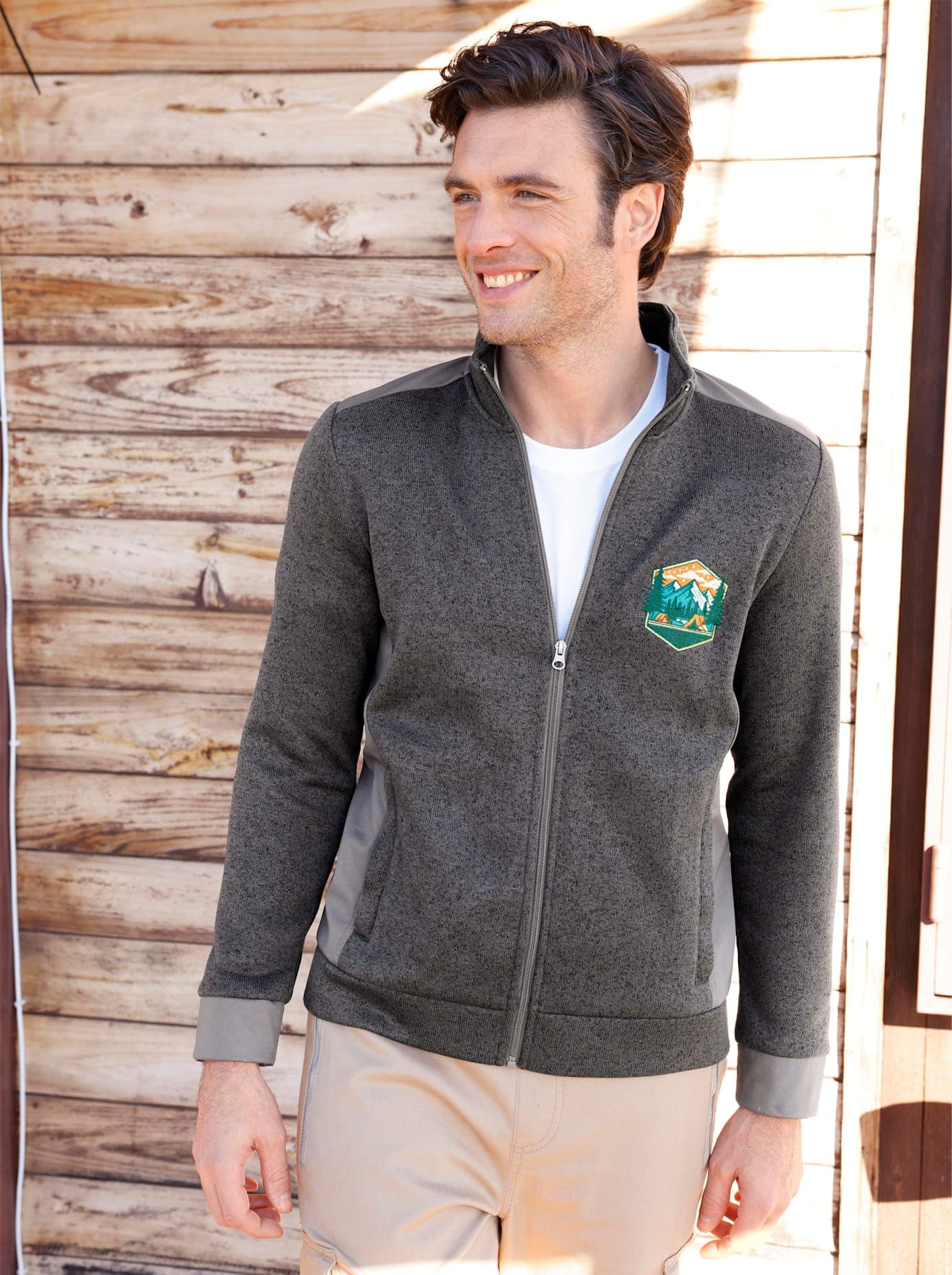 Catamaran Strickfleecejacke