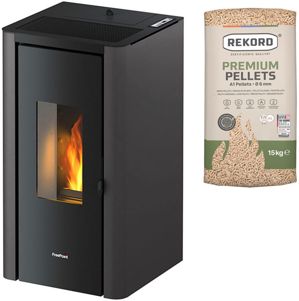 Firefix Pelletofen »FreePoint » Indigo Evo«, 2,5-7 kW«