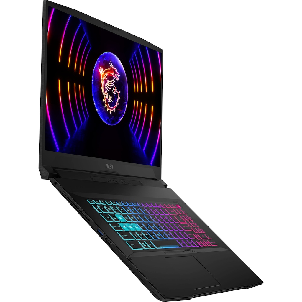 MSI Gaming-Notebook »Katana 17" Laptop, Full HD Display, 16 GB RAM, Windows 11 Home,«, 43,9 cm, / 17,3 Zoll, Intel, Core i5, GeForce RTX 4050, 1000 GB SSD, B12VEK-407