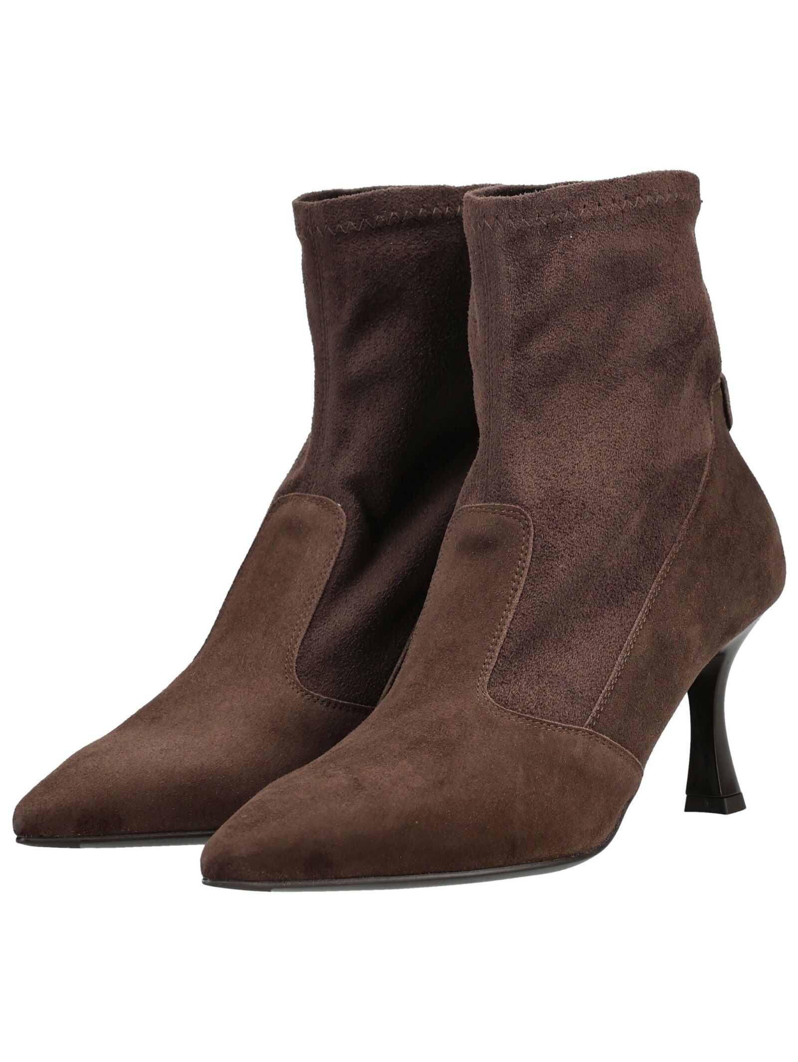Nero Giardini High-Heel-Stiefelette »Nero Giardini Stiefelette Veloursleder/Lederimitat«
