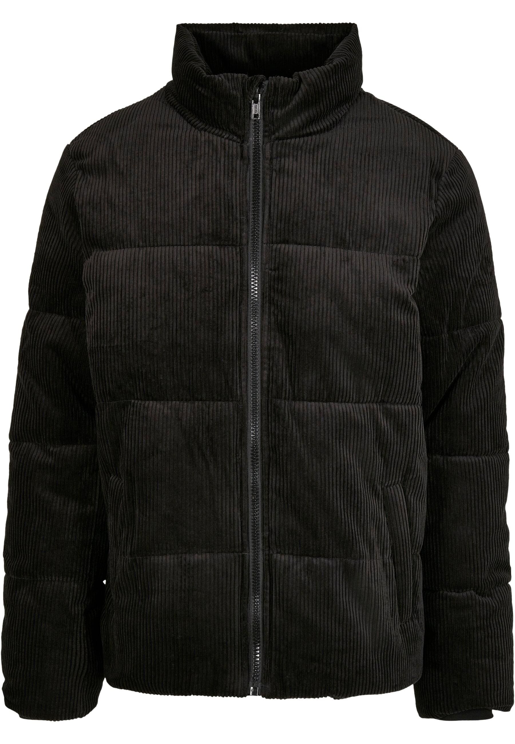 URBAN CLASSICS Winterjacke "Urban Classics Herren Boxy Corduroy Puffer Jacket", (1 St.), ohne Kapuze