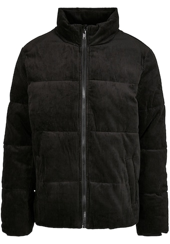 Winterjacke »Herren Boxy Corduroy Puffer Jacket«, (1 St.), ohne Kapuze