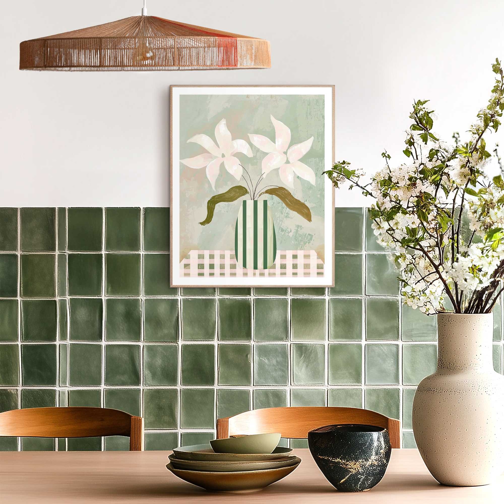 Reinders! Poster »Abstract Table Flowers«