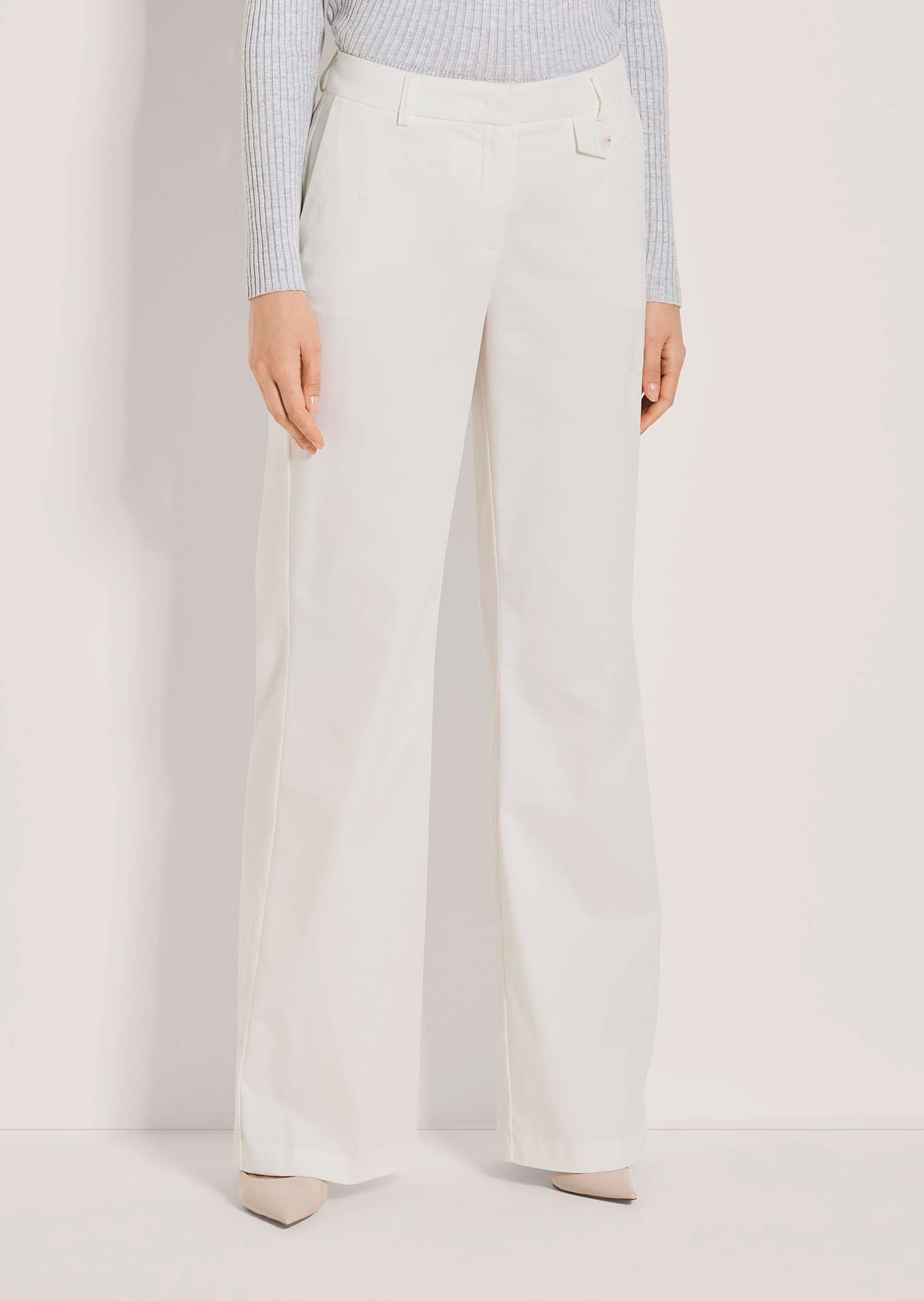 Thumbnail - MADELEINE Stoffhose "Palazzohose Sommerhose mit Formbund"