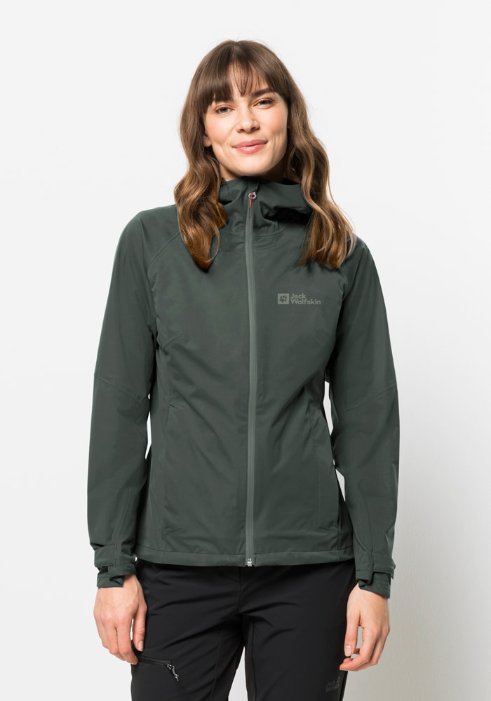 Jack Wolfskin Outdoorjacke "HIGHEST PEAK JACKET W", mit Kapuze günstig online kaufen