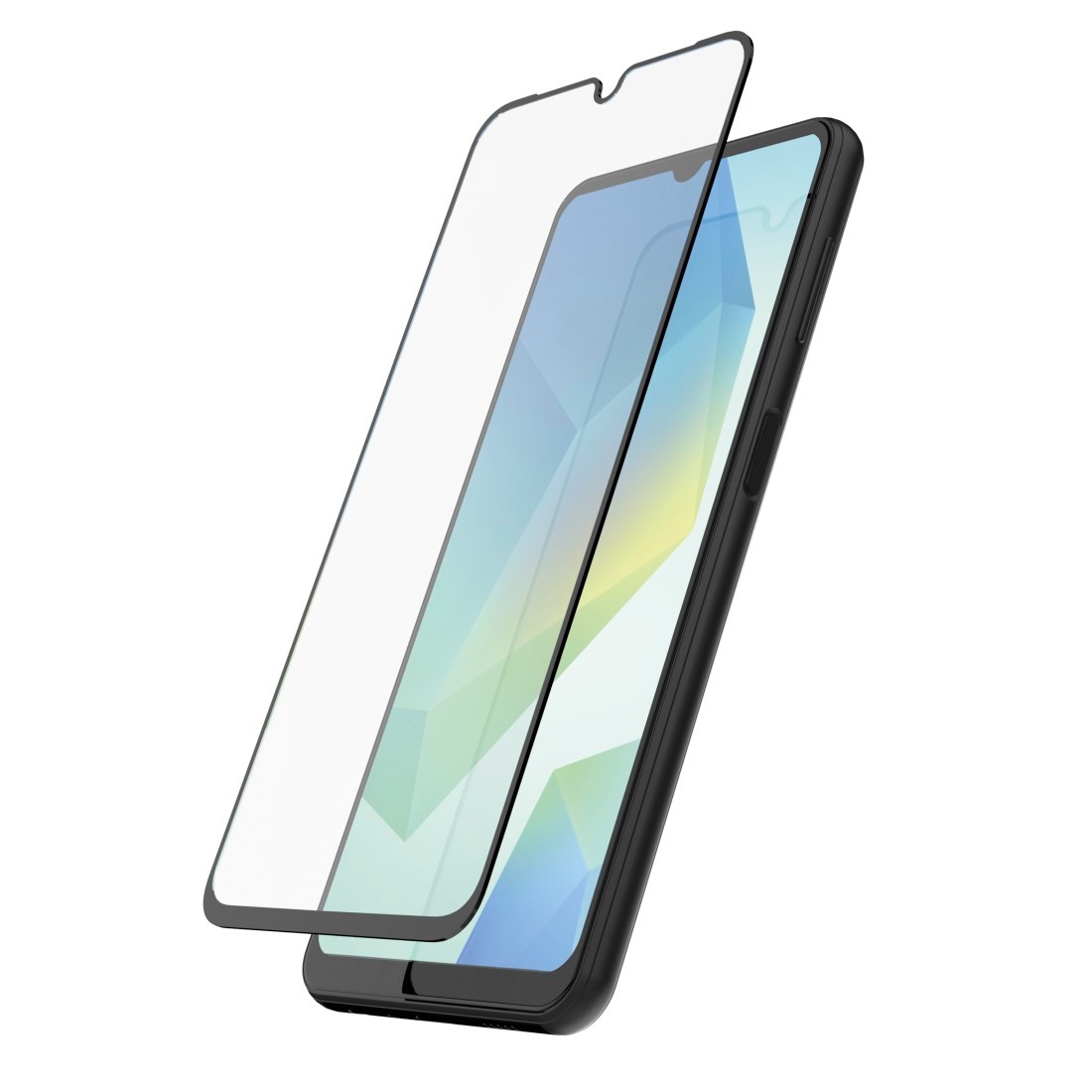 Hama Displayschutzglas »Handy-Schutzglas 10H für Samsung Galaxy A17 A17 5G A18« D3O-Technologie, 10H-Härte, Fullscreen, Anti-Fingerabdruck