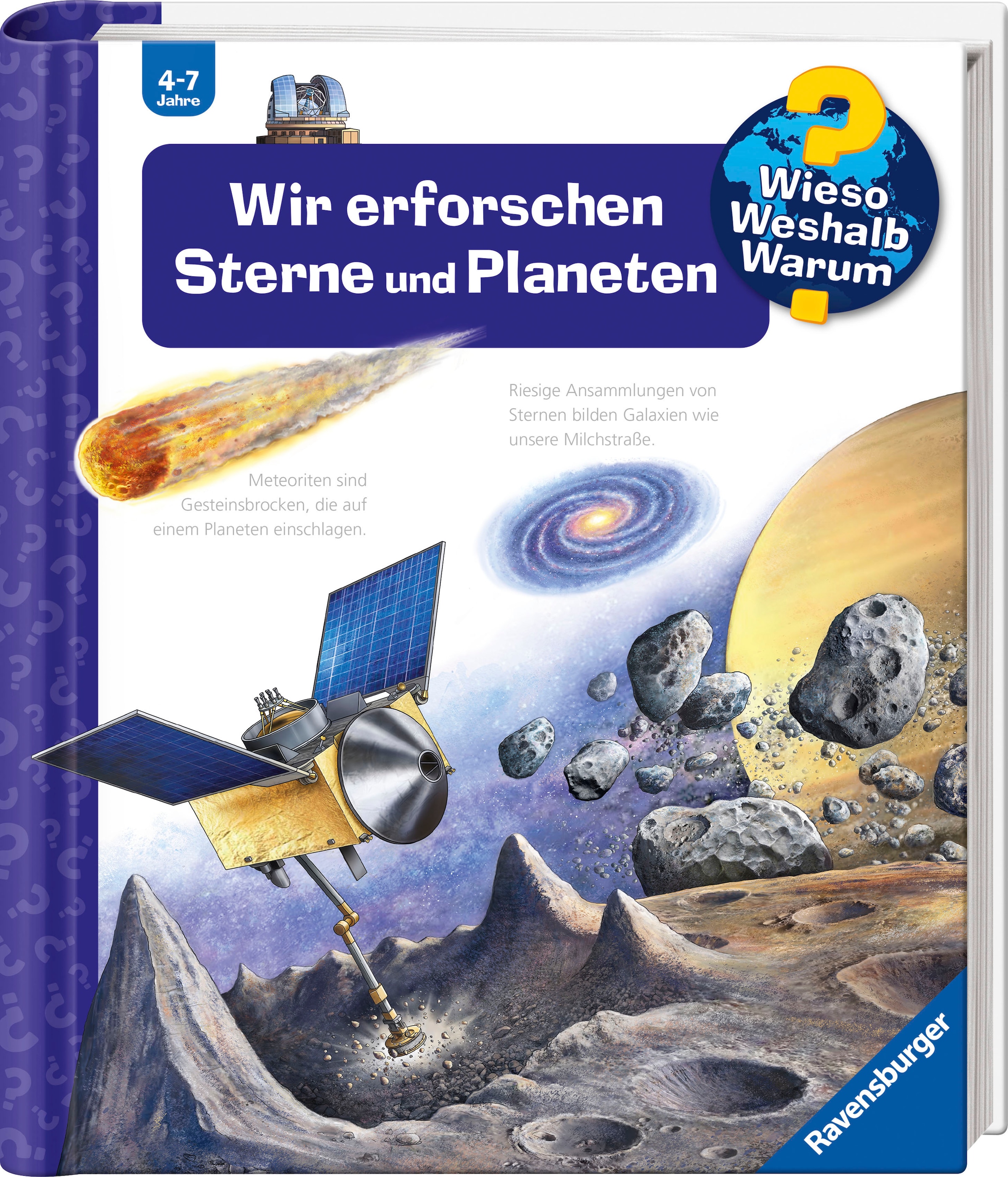 Ravensburger Buch "Sterne und Planeten - Wieso? Weshalb? Warum?", Made in Germany; FSC - schützt Wald - weltweit