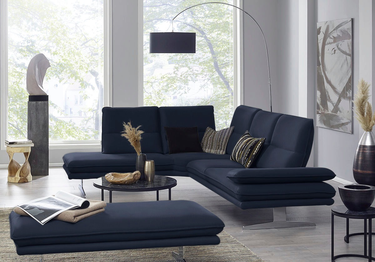 W.SCHILLIG Ecksofa "broadway, Designsofa, mit tollem Sitzkomfort, L-Form" S günstig online kaufen