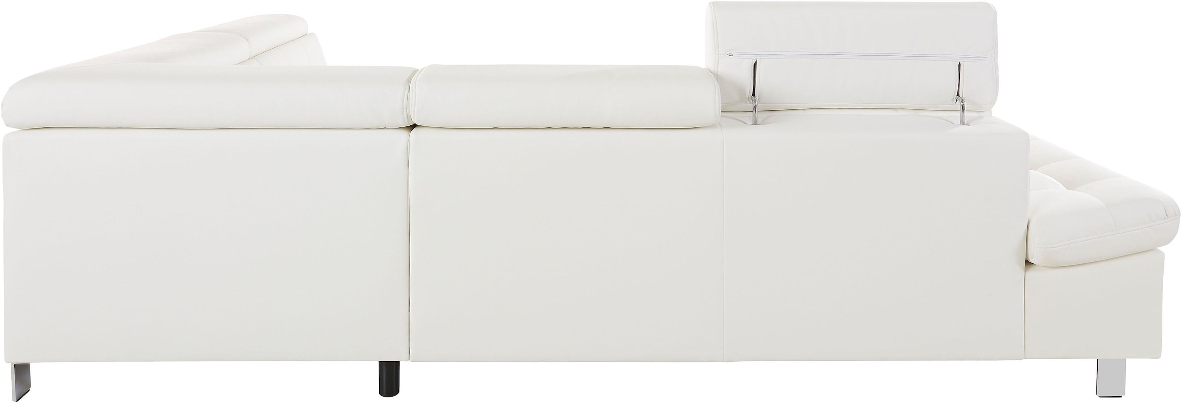 sit&more Ecksofa »Limit L-Form«, wahlweise mit Bettfunktion und Bettkasten