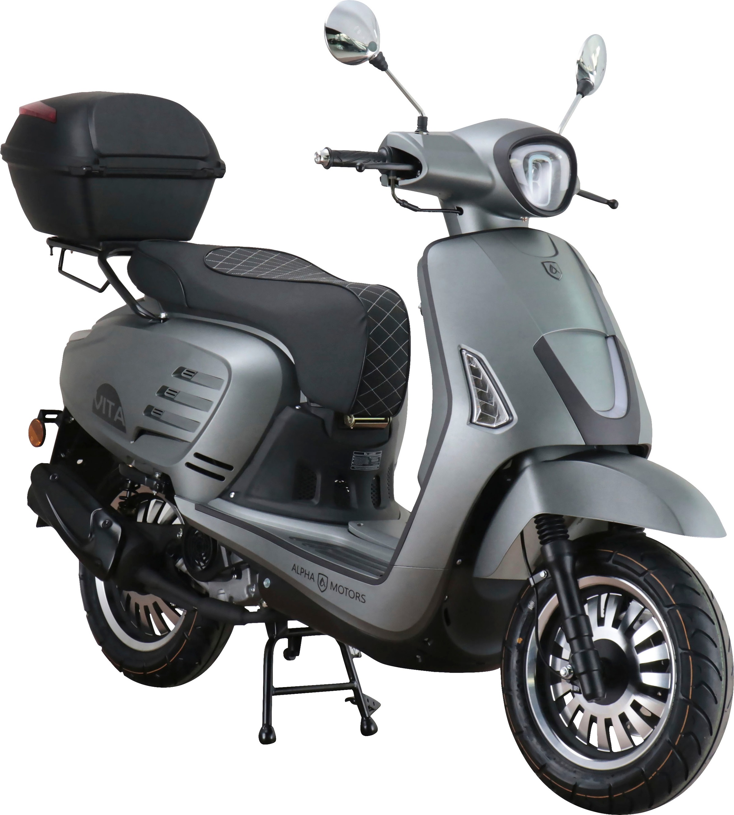 Alpha Motors Motorroller »Cappucino«, 125 cm³, 85 km/h, Euro 5, 8,56 PS,  inkl. Topcase | BAUR