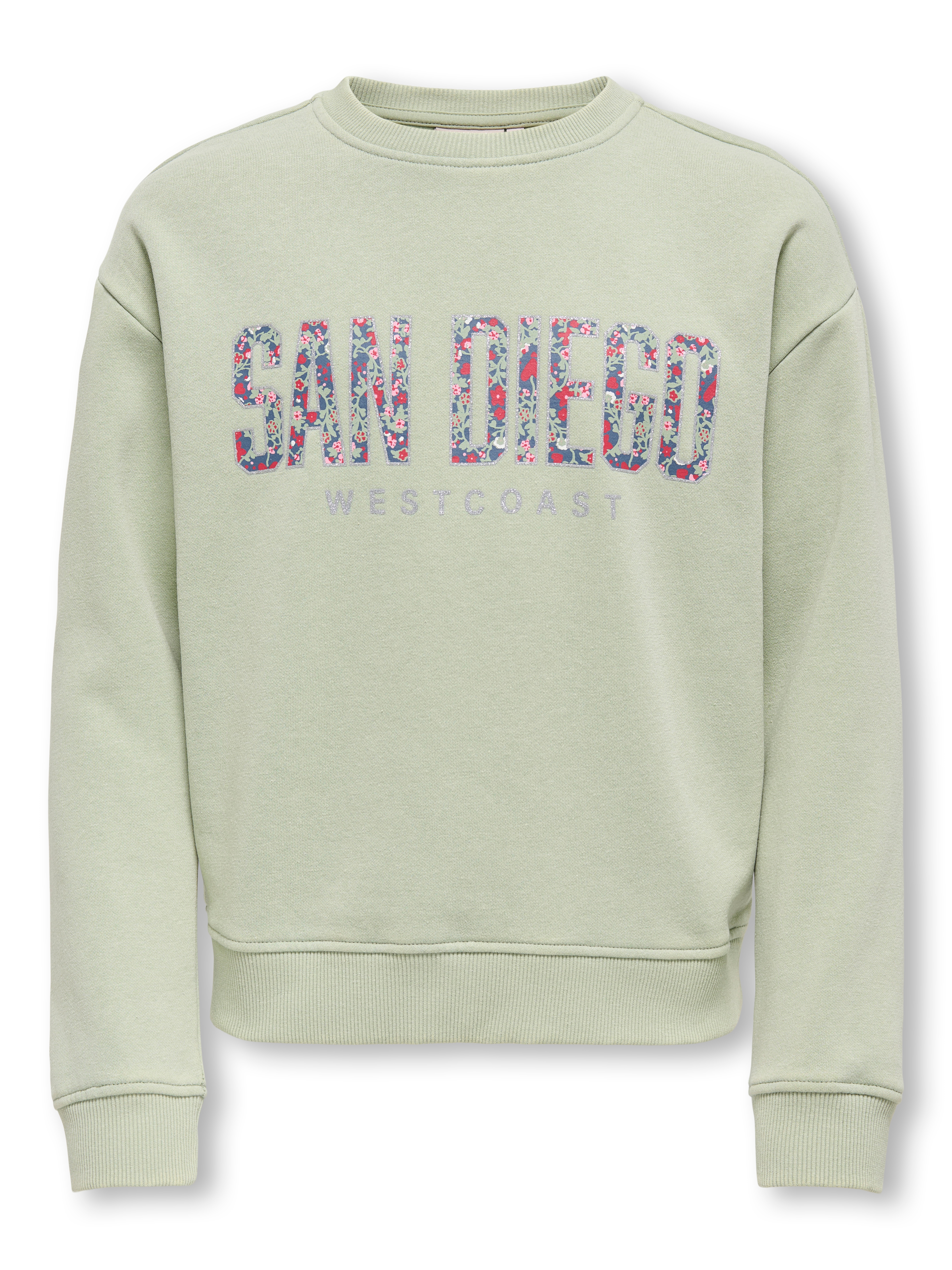 KIDS ONLY Sweatshirt "KOGRUNA CITY L/S O-NECK BOX CS SWT"
