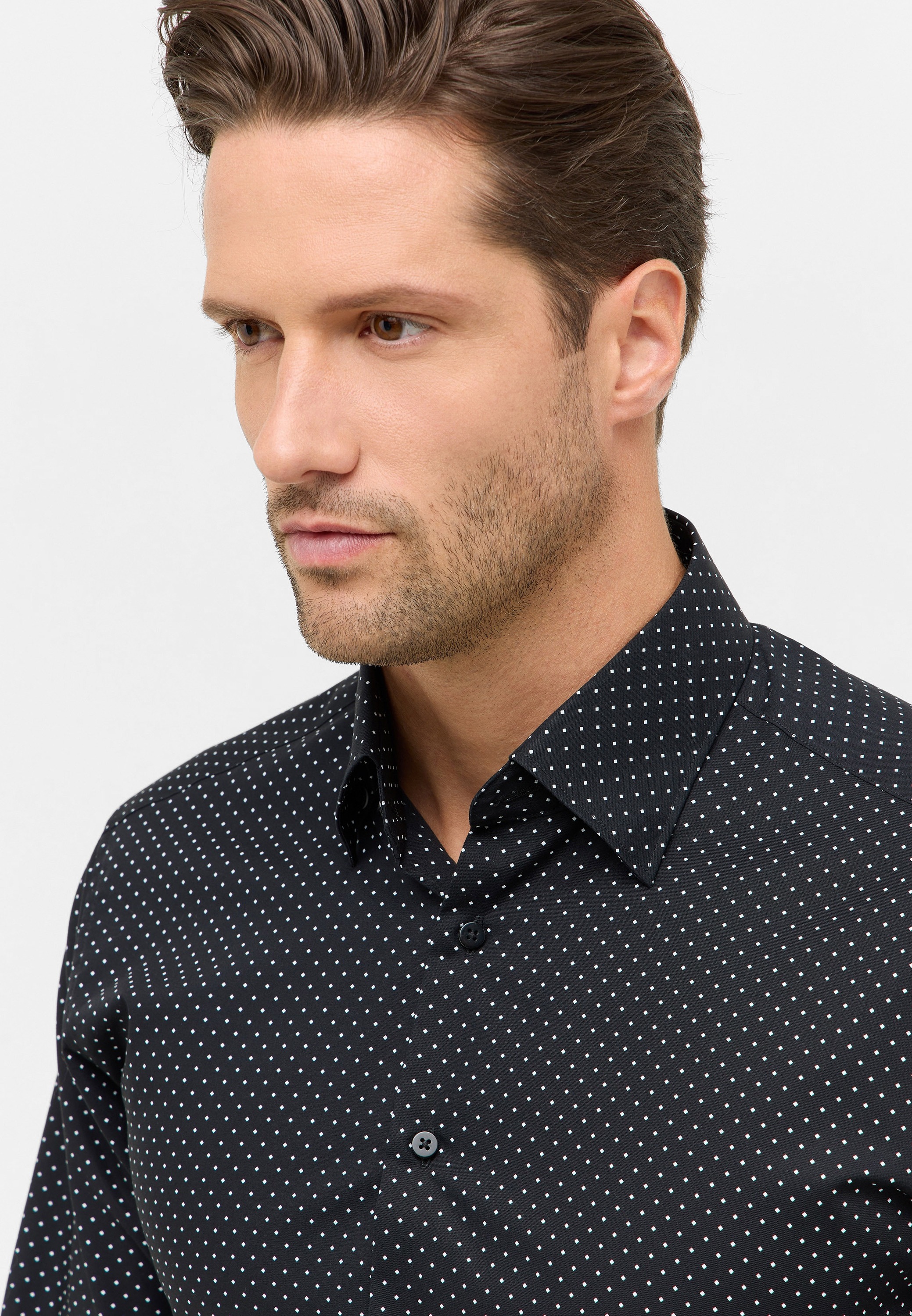 Eterna Langarmhemd »MODERN FIT«, NON IRON (bügelfrei)