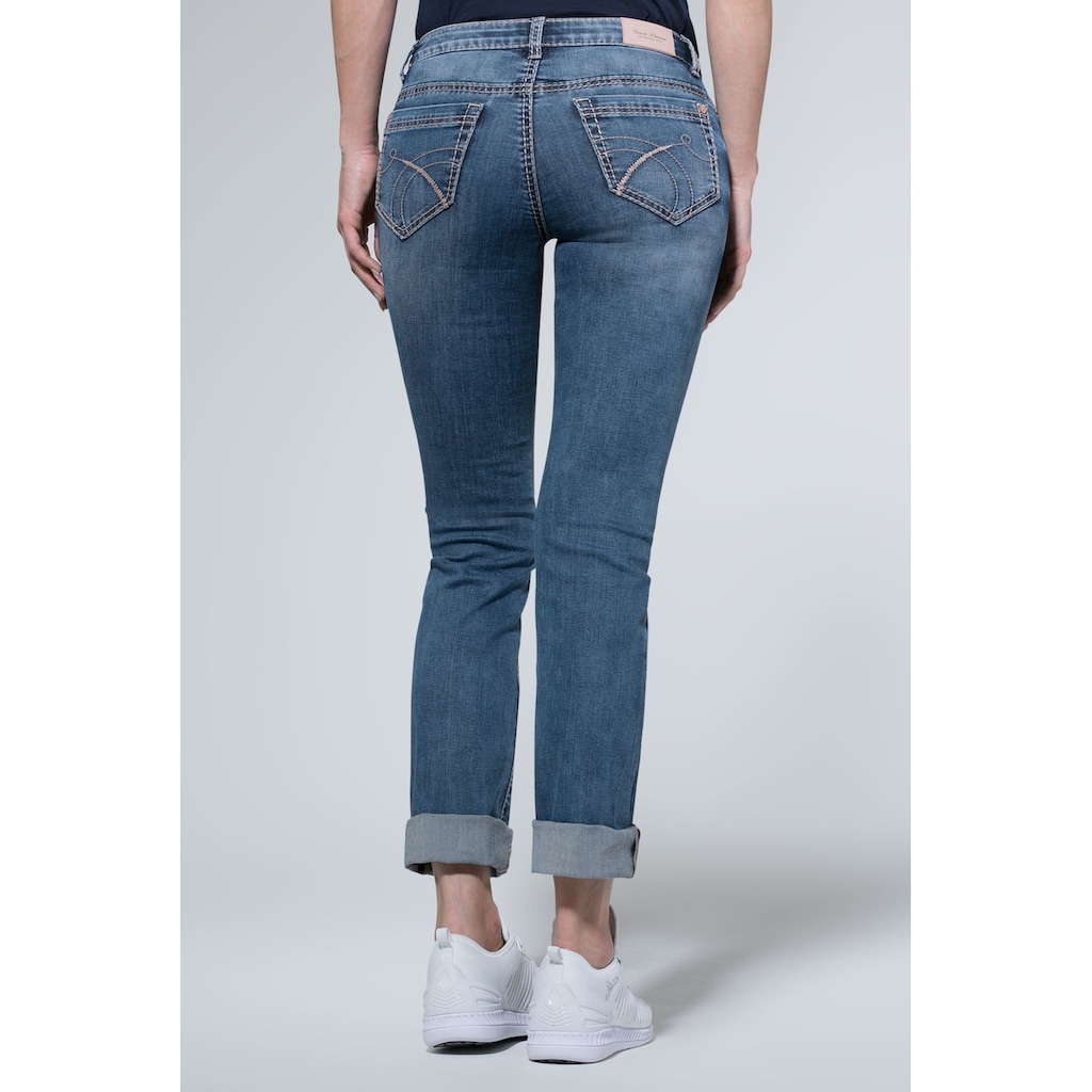 SOCCX Regular-fit-Jeans