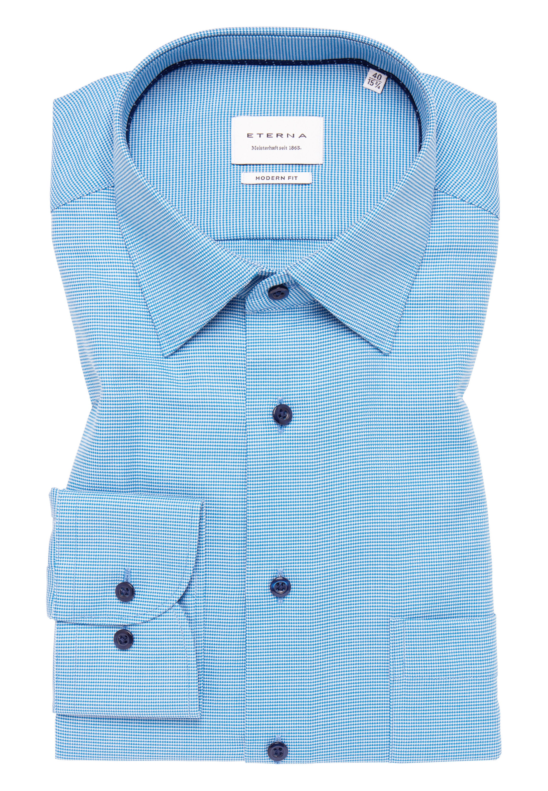 Eterna Langarmhemd »MODERN FIT«, NON IRON (bügelfrei)
