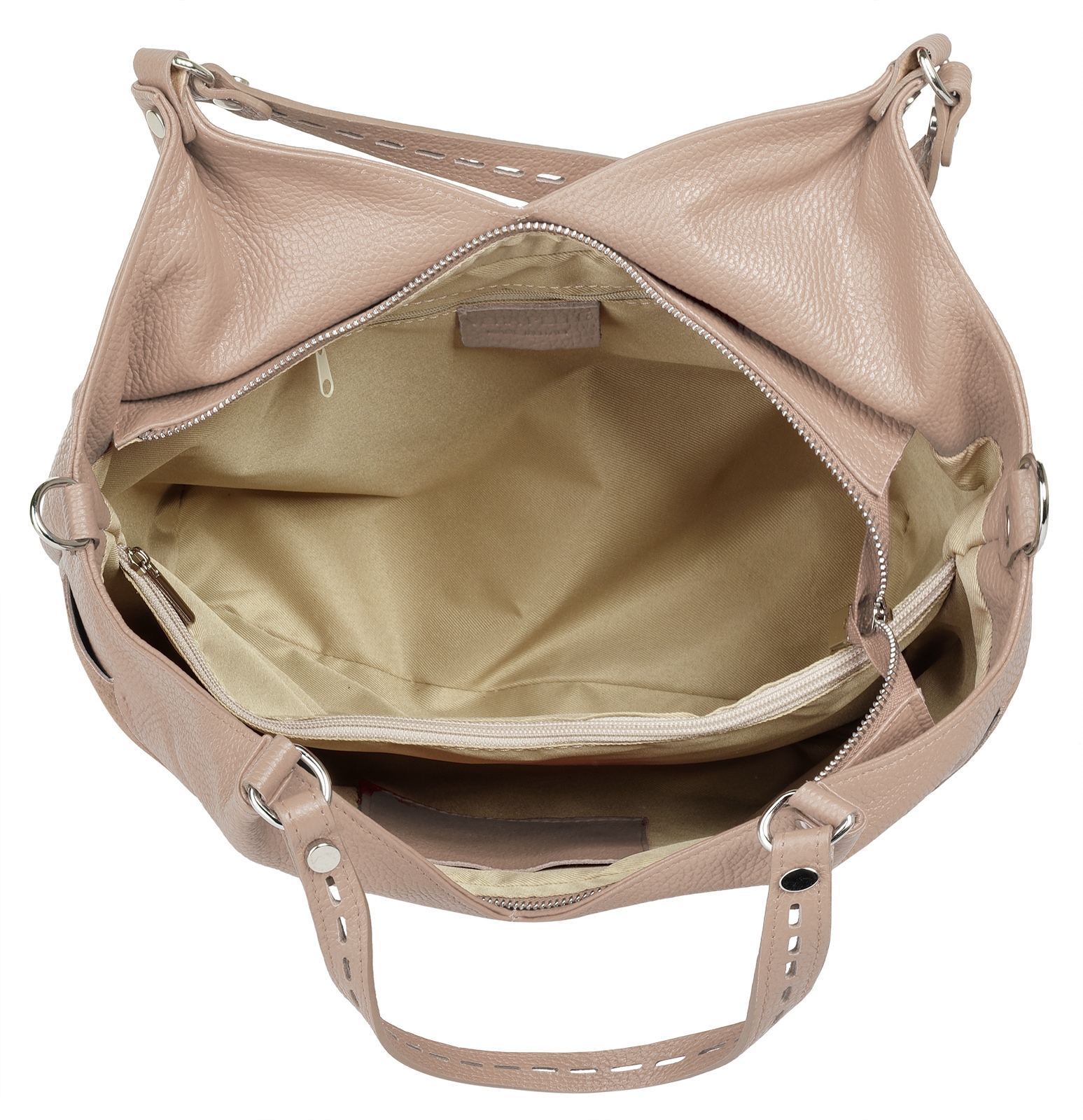Samantha Look Shopper, echt Leder, Made in Italy