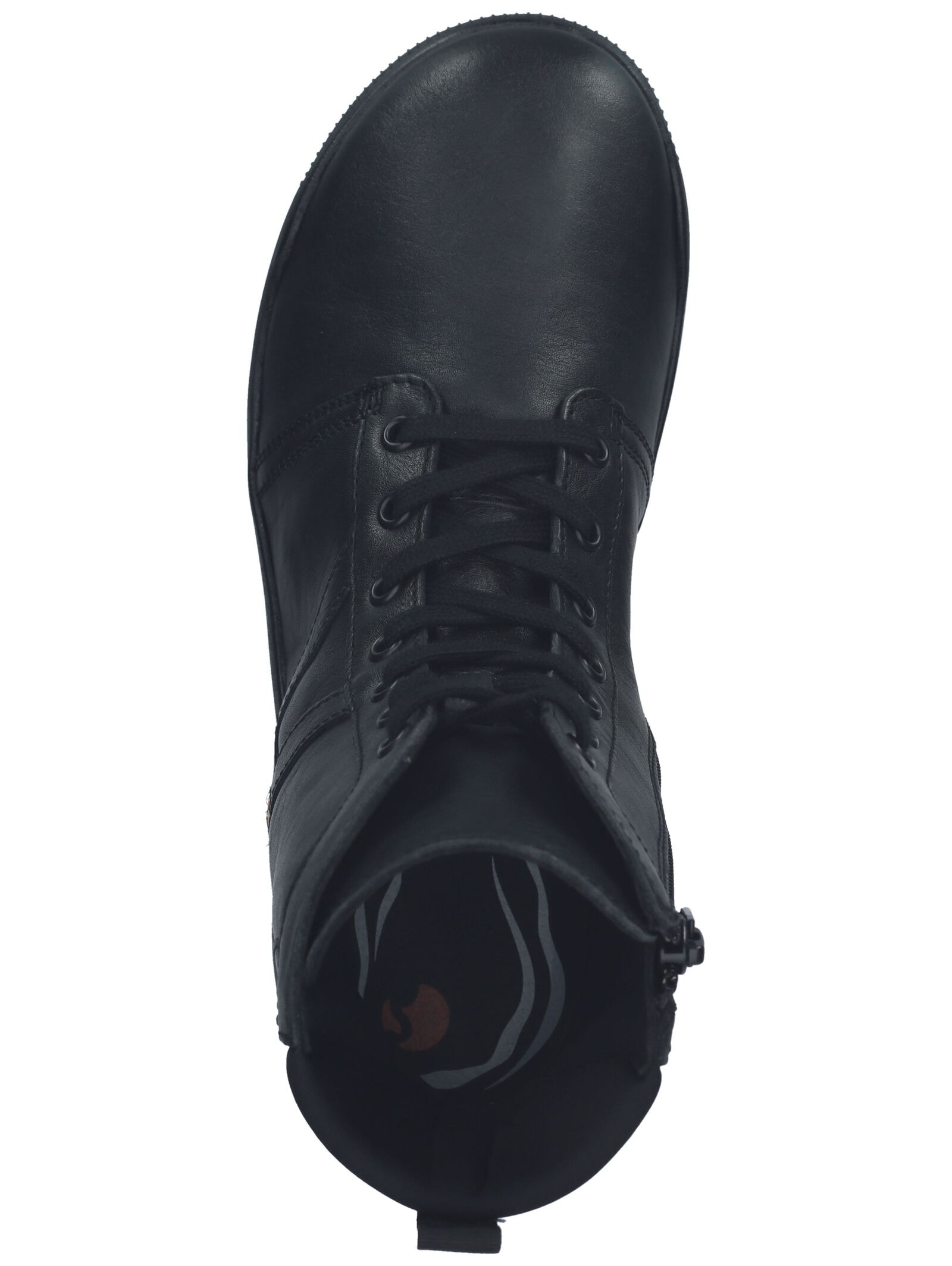 softinos Schnürstiefelette »softinos Stiefelette Leder/Textil«
