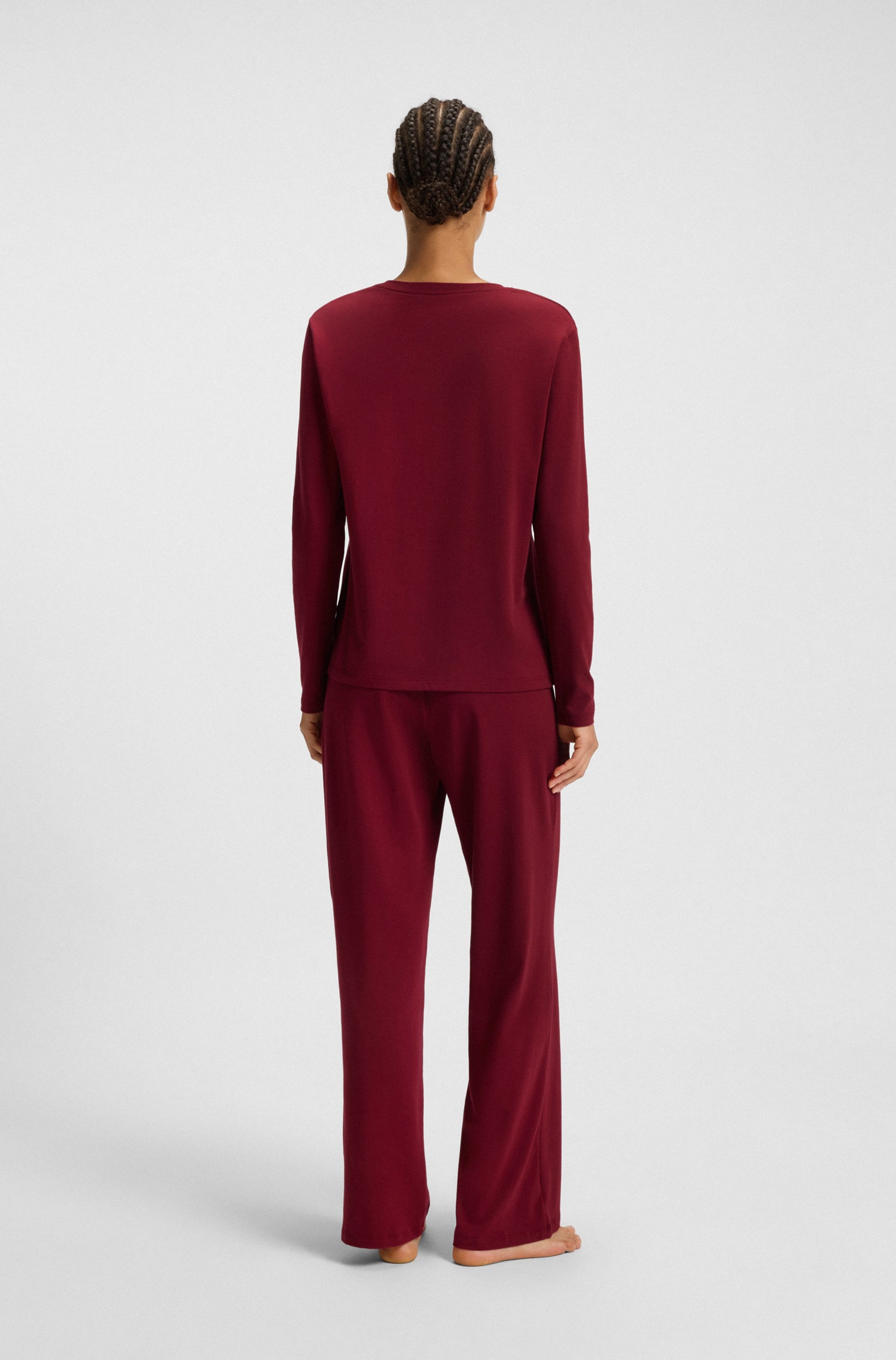 BOSS Pyjamahose »CI Pants«, mit BOSS Logoschriftzug