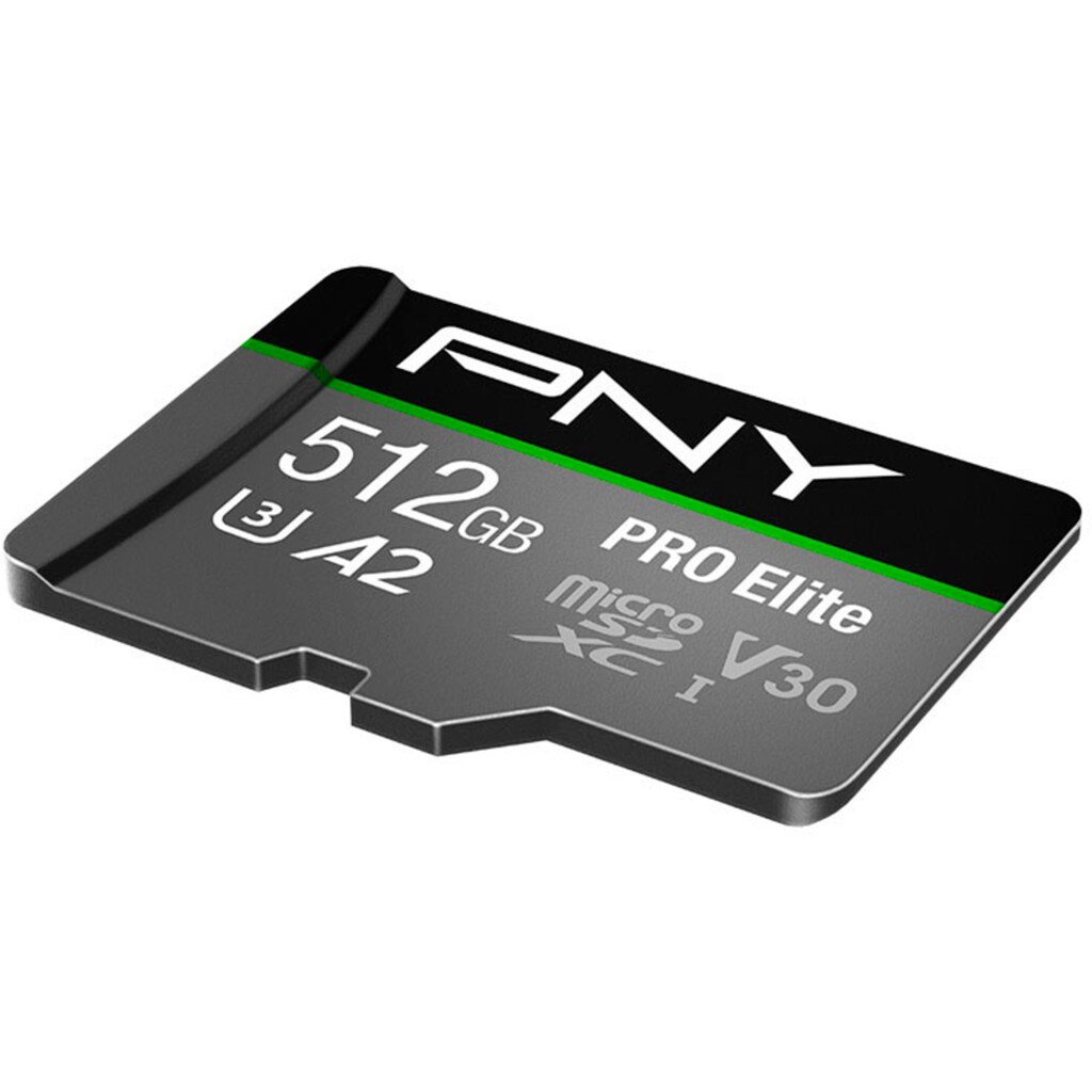 PNY Speicherkarte »PRO Elite«, (UHS Class 3 100 MB/s Lesegeschwindigkeit)