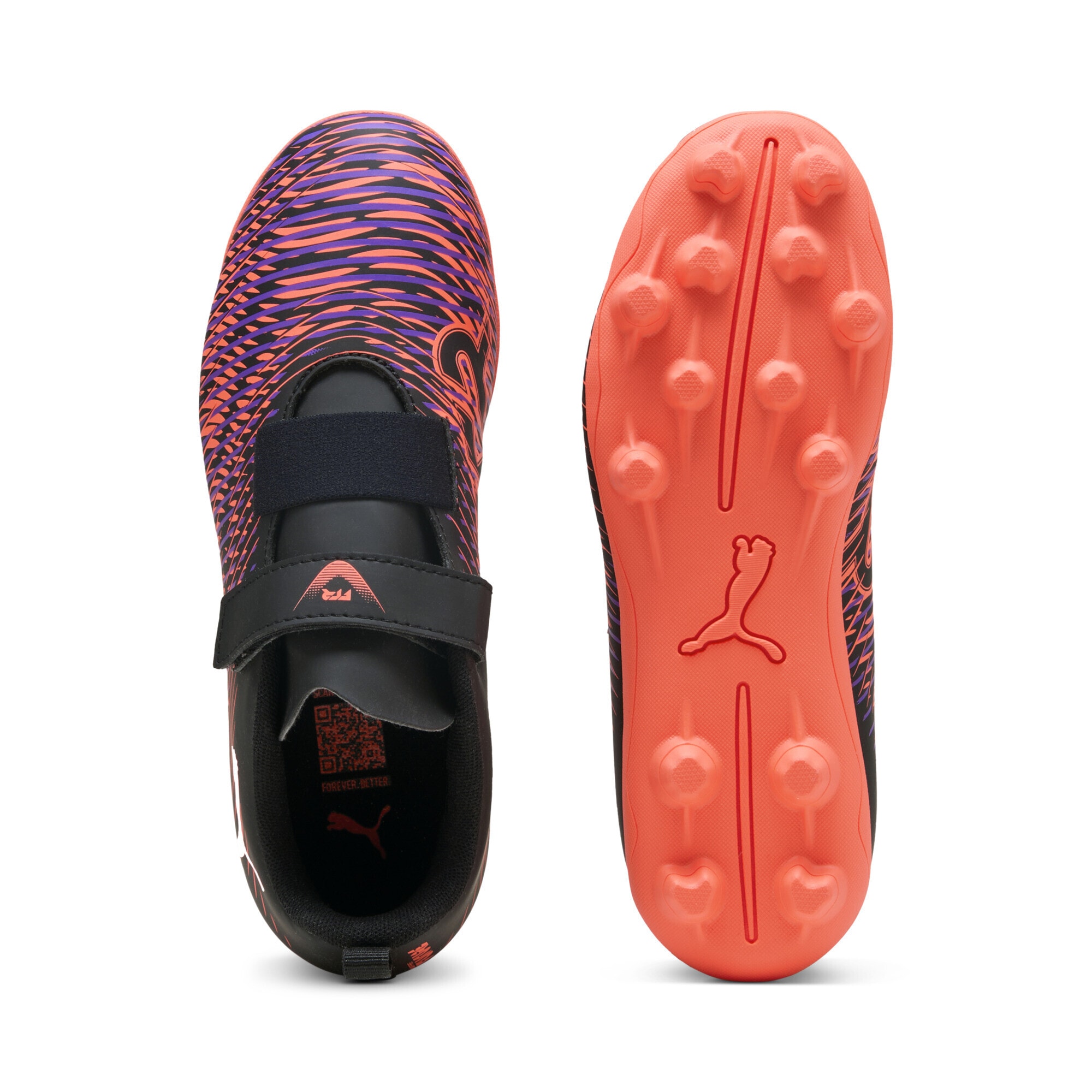 PUMA Fußballschuh »FUTURE 8 PLAY V FG/AG RB Fußballschuhe Kinder«