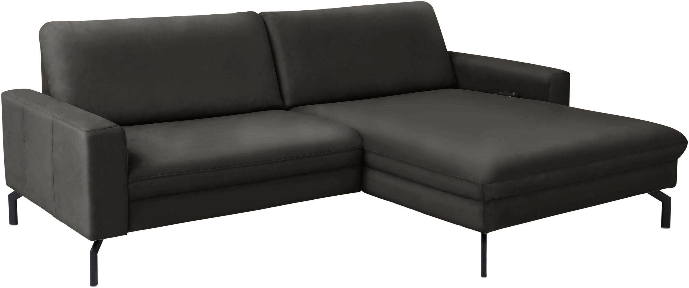 Die PlanBar Ecksofa »PN-EM20028 L-Form ohne Kopfstützen«, wahlweise mit motorischem Canape