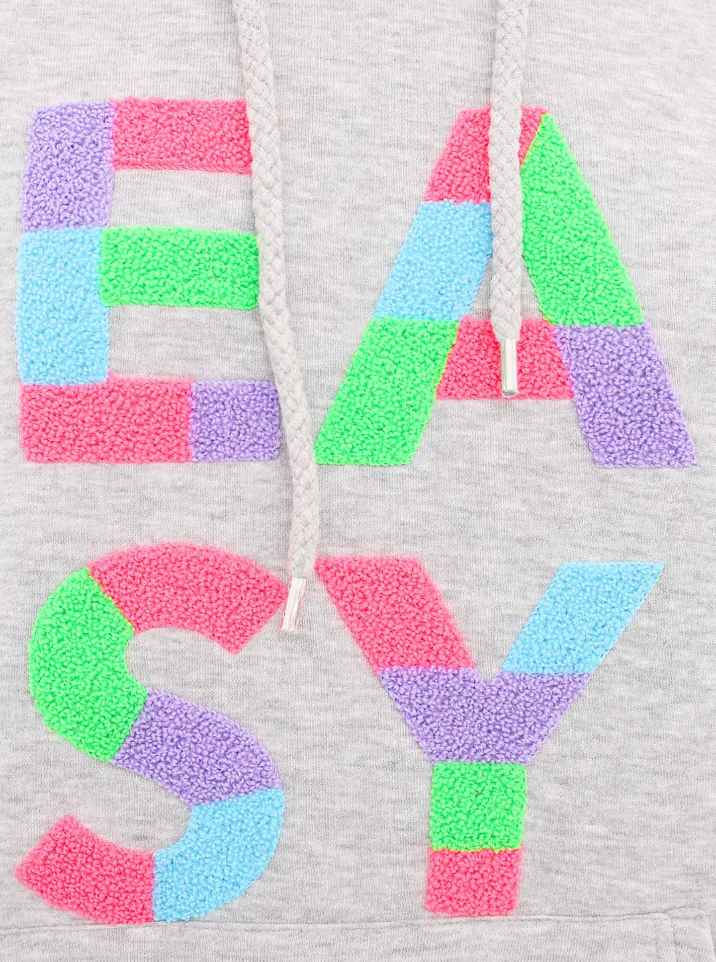Zwillingsherz Hoodie »"EASY"«, mit buntem Easy Schriftzug