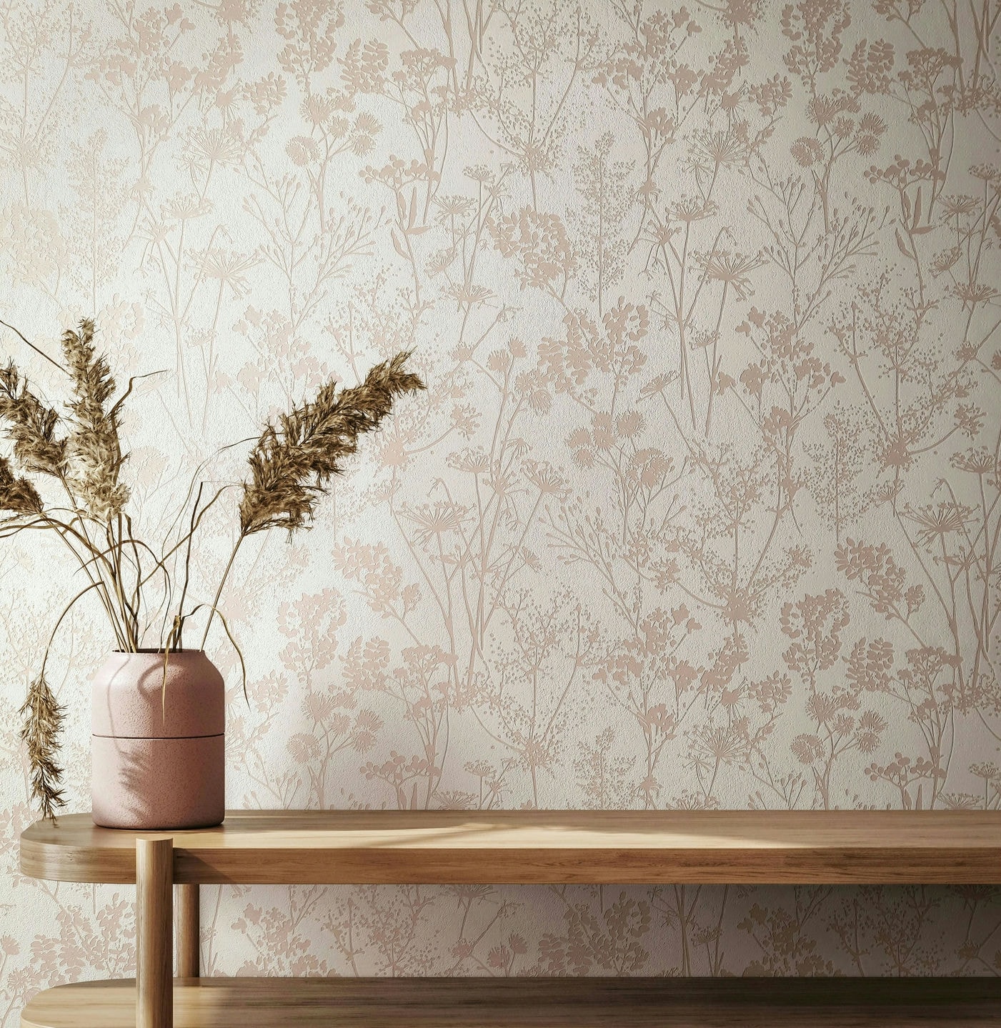 Marburg Vliestapete "Tapete Light Garden" floral geprägt moderne Vliestapete für Wohnzimmer Schlafzimmer Küche