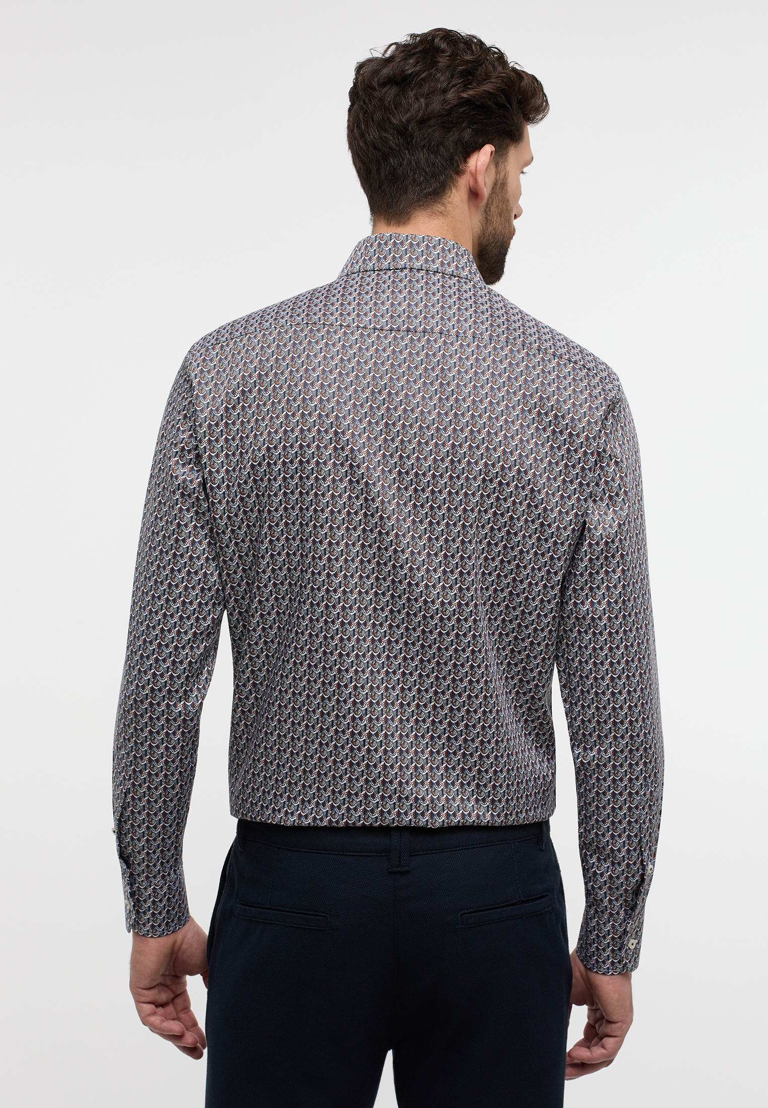 Eterna Langarmhemd "MODERN FIT" NON IRON (bügelfrei) günstig online kaufen