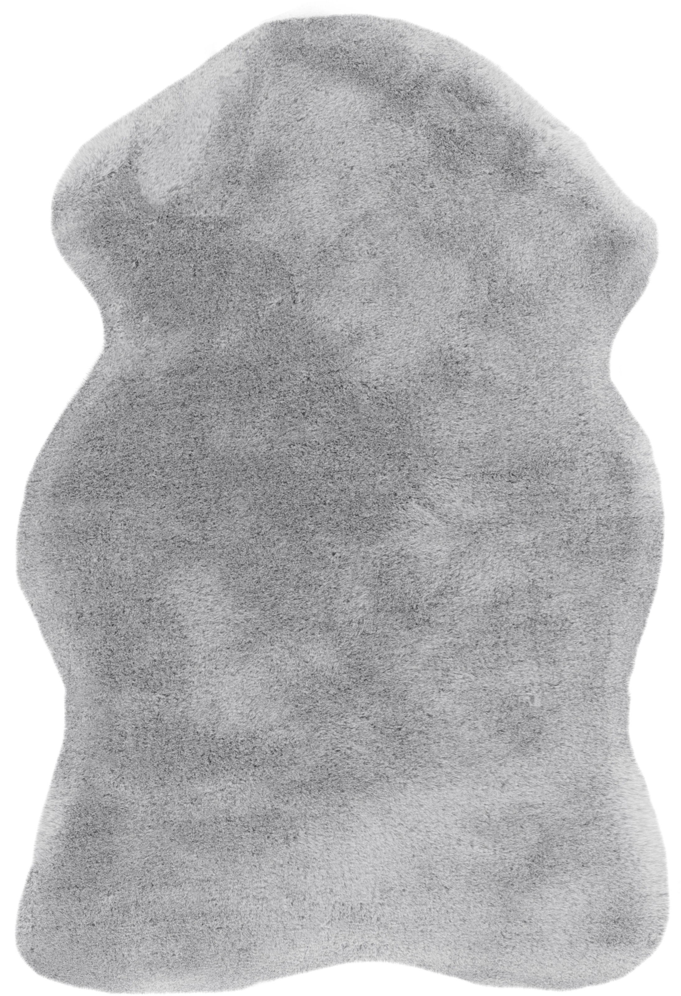 Arte Espina Fellteppich "Rabbit 200" fellförmig 35 mm Höhe Kunstfell, Kanni günstig online kaufen