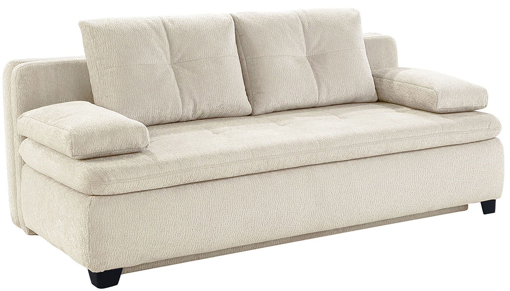 Thumbnail - Jockenhöfer Gruppe Schlafsofa "Balu, B: 201 cm, Liegefl. 151x201 cm, Dauerschläfer" mit Bettfunktion, Bettkasten & einfa...