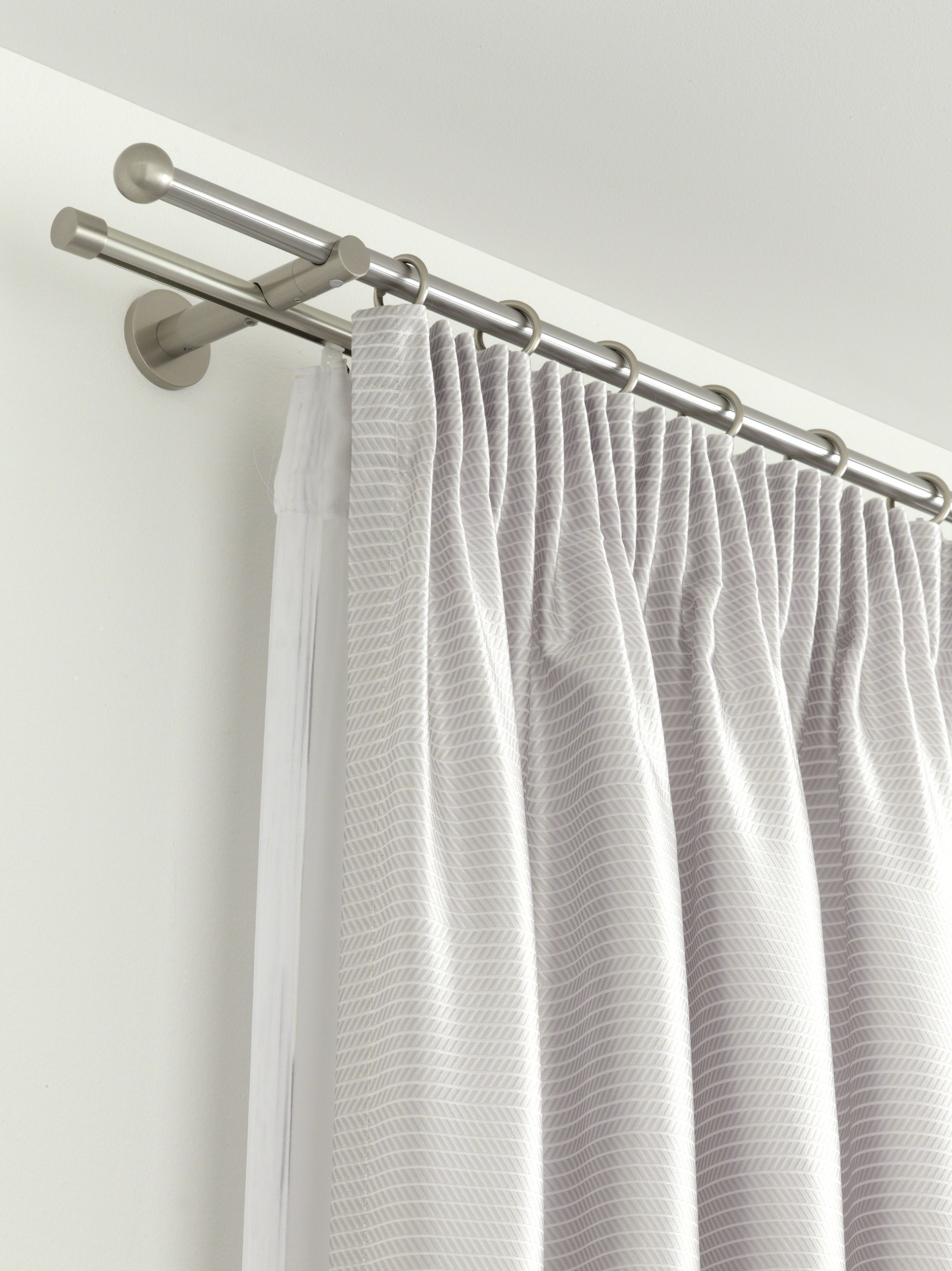 GARDINIA Gardinenstange "Memphis" Fixmaß Serie Einzelprogramm Memphis Ø 16 günstig online kaufen