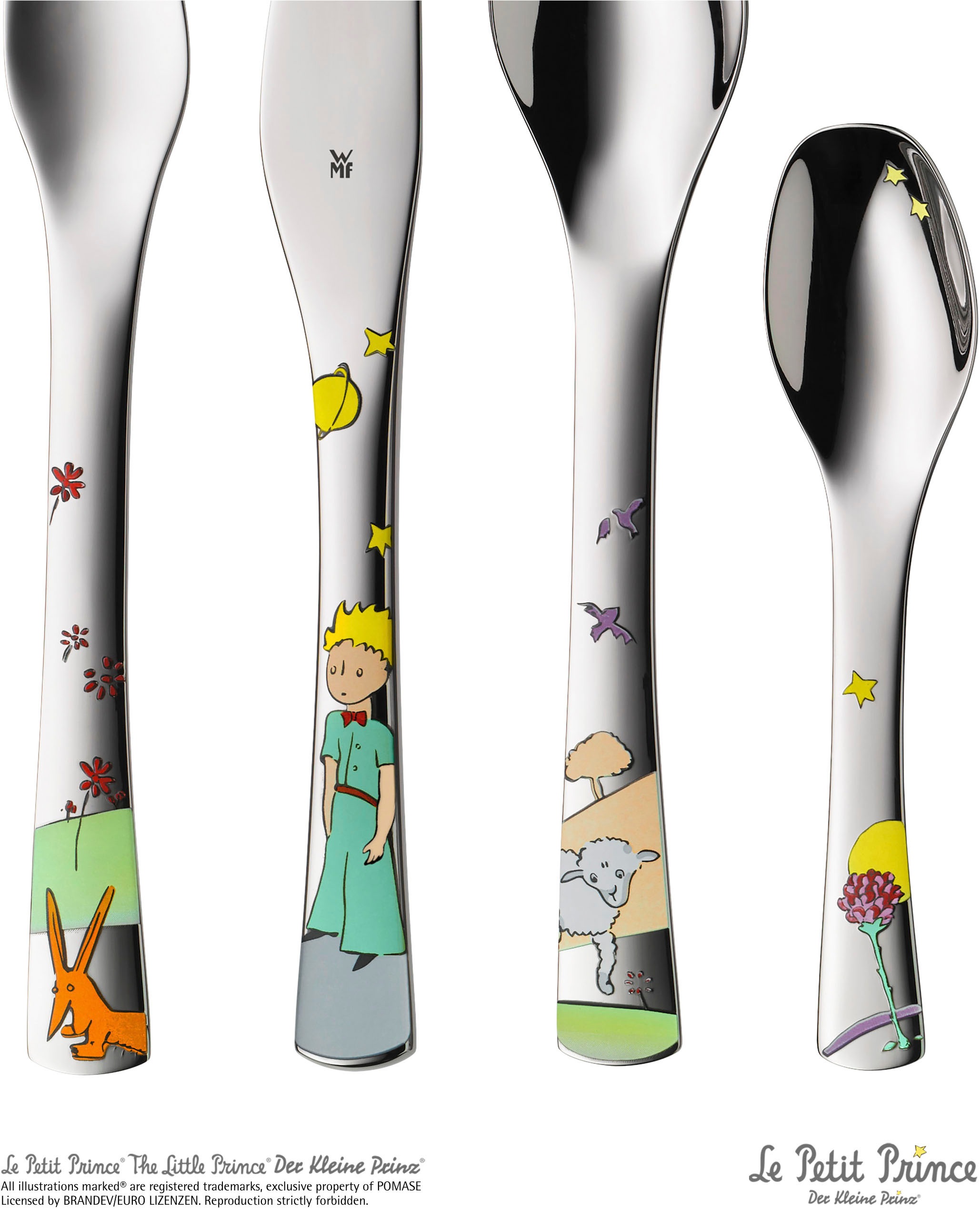 WMF Kinderbesteck "Der kleine Prinz" ab 6 Jahren, hygienisch, säurefest günstig online kaufen