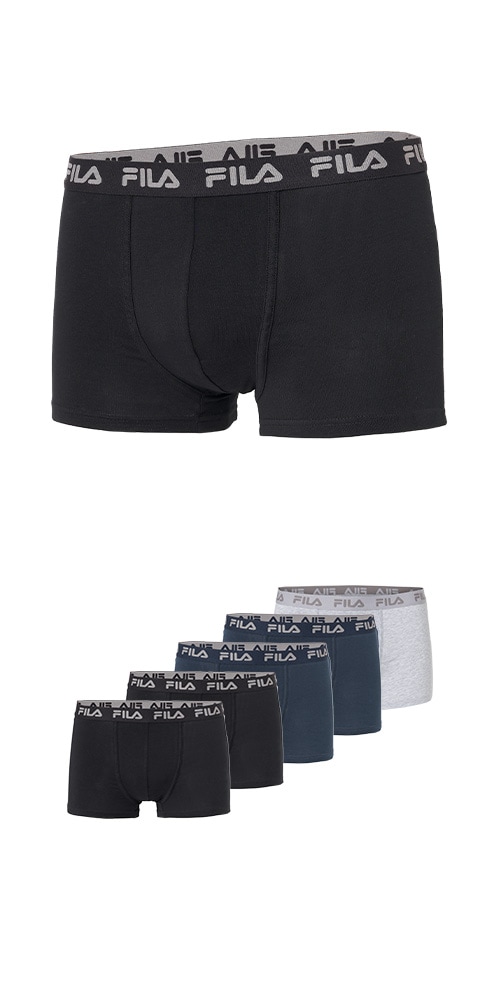 Fila Boxer "MAN BOXER SHORTS" ohne Eingriff, mit Logobund