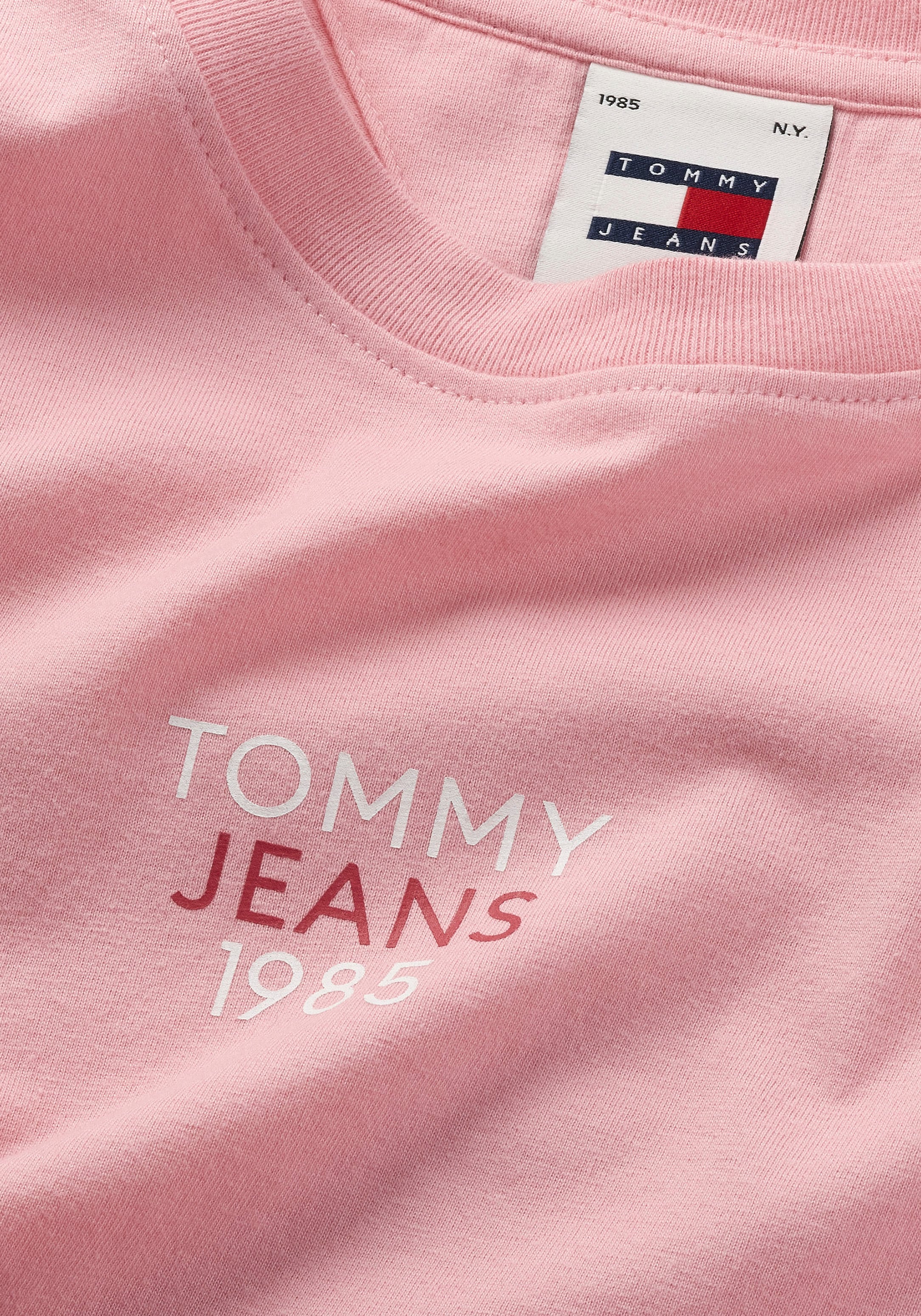 Tommy Jeans Langarmshirt »TJW SLIM ESSENTIAL LOGO 1 LS EXT«, mit  Logoschriftzug für bestellen | BAUR | T-Shirts