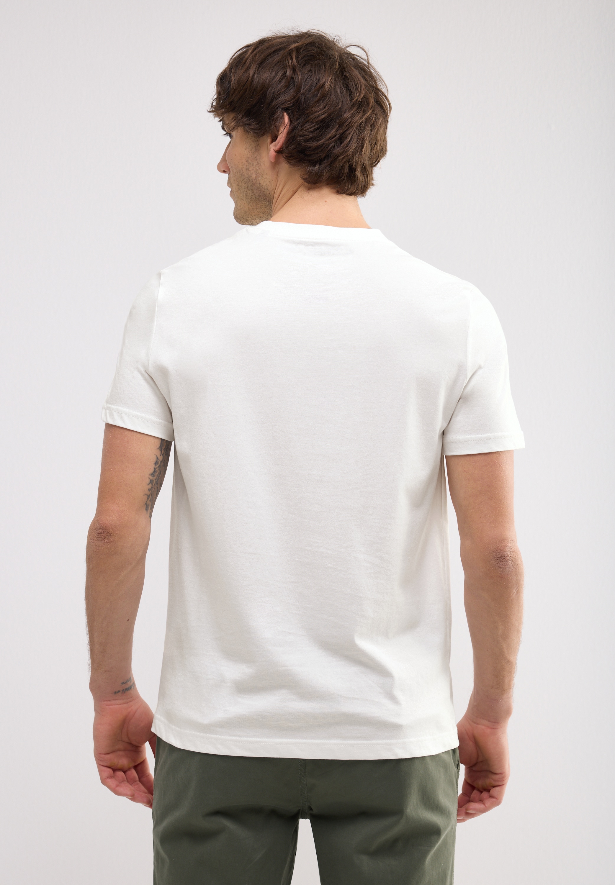 STREET ONE MEN T-Shirt, aus reiner Baumwolle