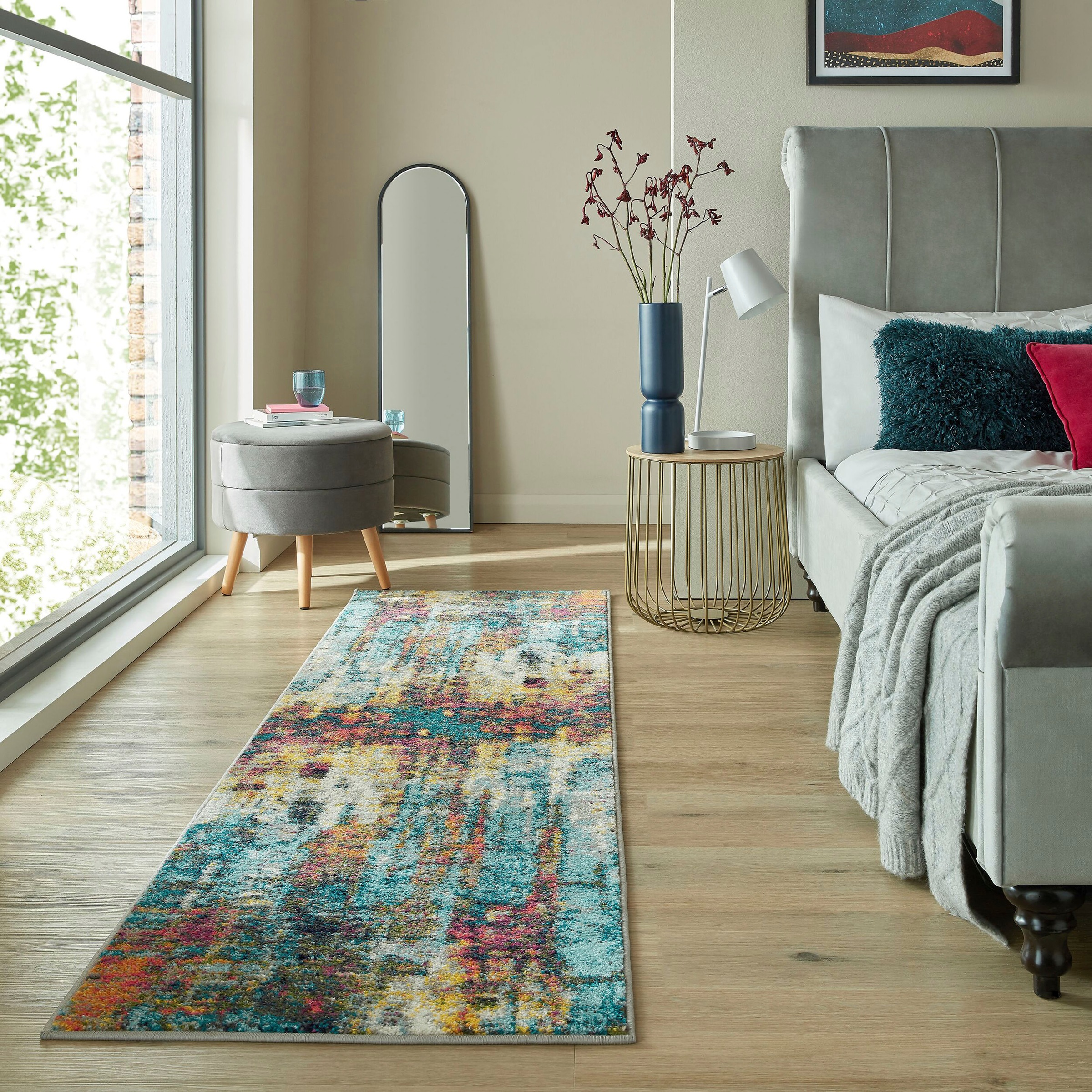 FLAIR RUGS Läufer "Abstraction" rechteckig 10 Höhe Vintage Design, mehrfarb günstig online kaufen