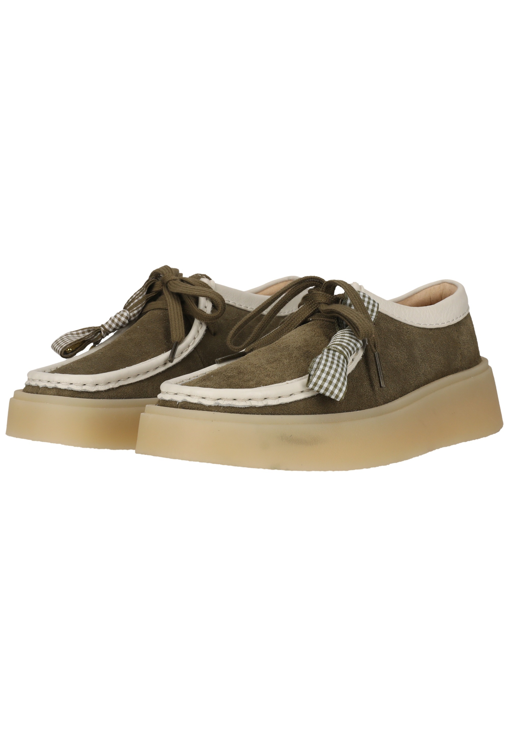Clarks Torview Lace-up Shoes Olive Green 41.5 3