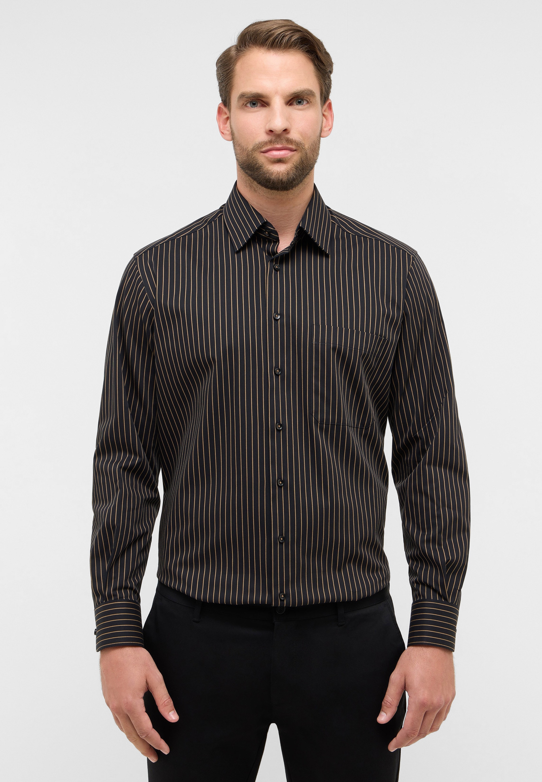 Eterna Langarmhemd "COMFORT FIT", NON IRON (bügelfrei) günstig online kaufen