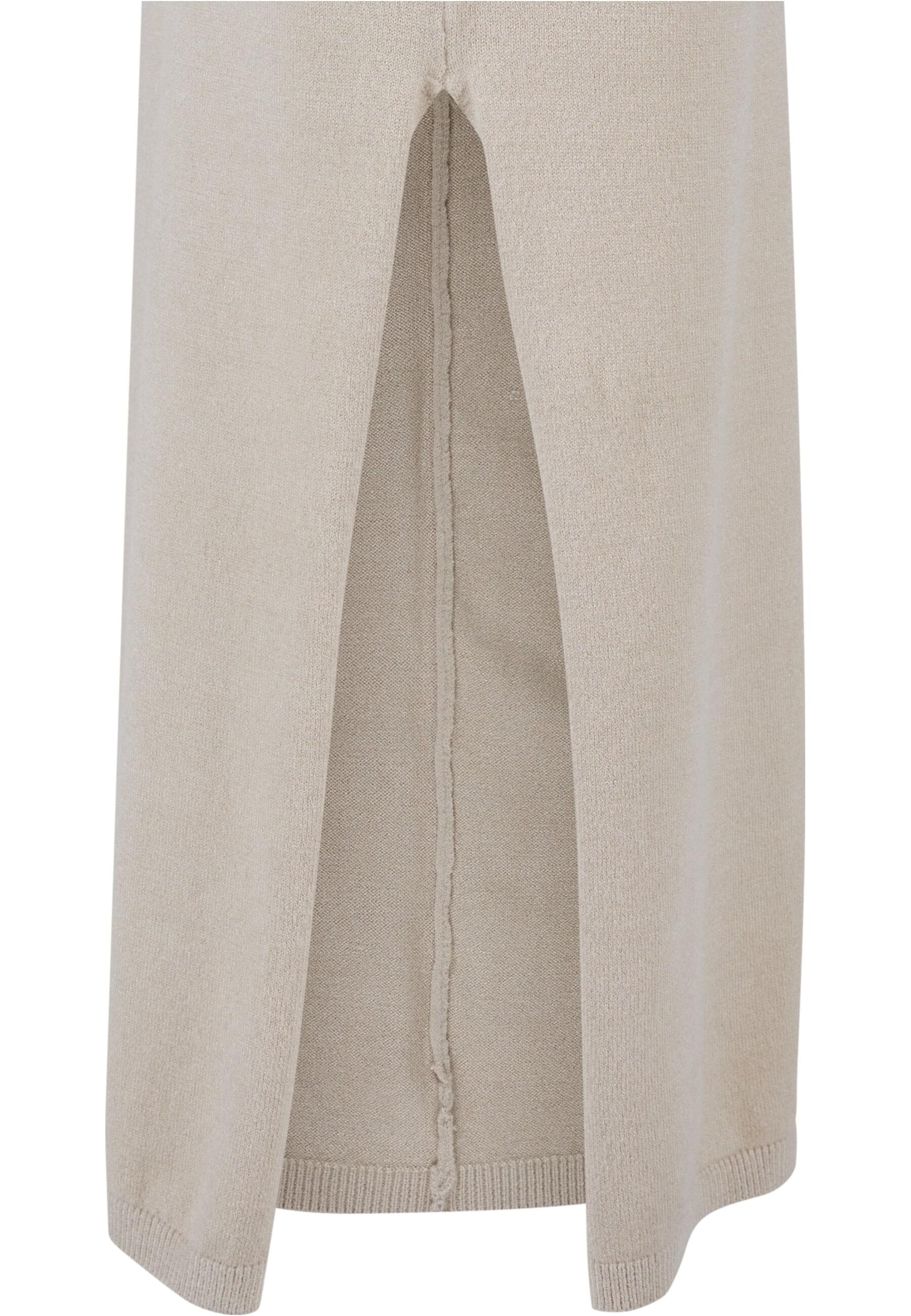 URBAN CLASSICS Shirtkleid »Urban Classics Damen Ladies Knitted Eco Viscose Turtleneck Dress«, (1 tlg.)